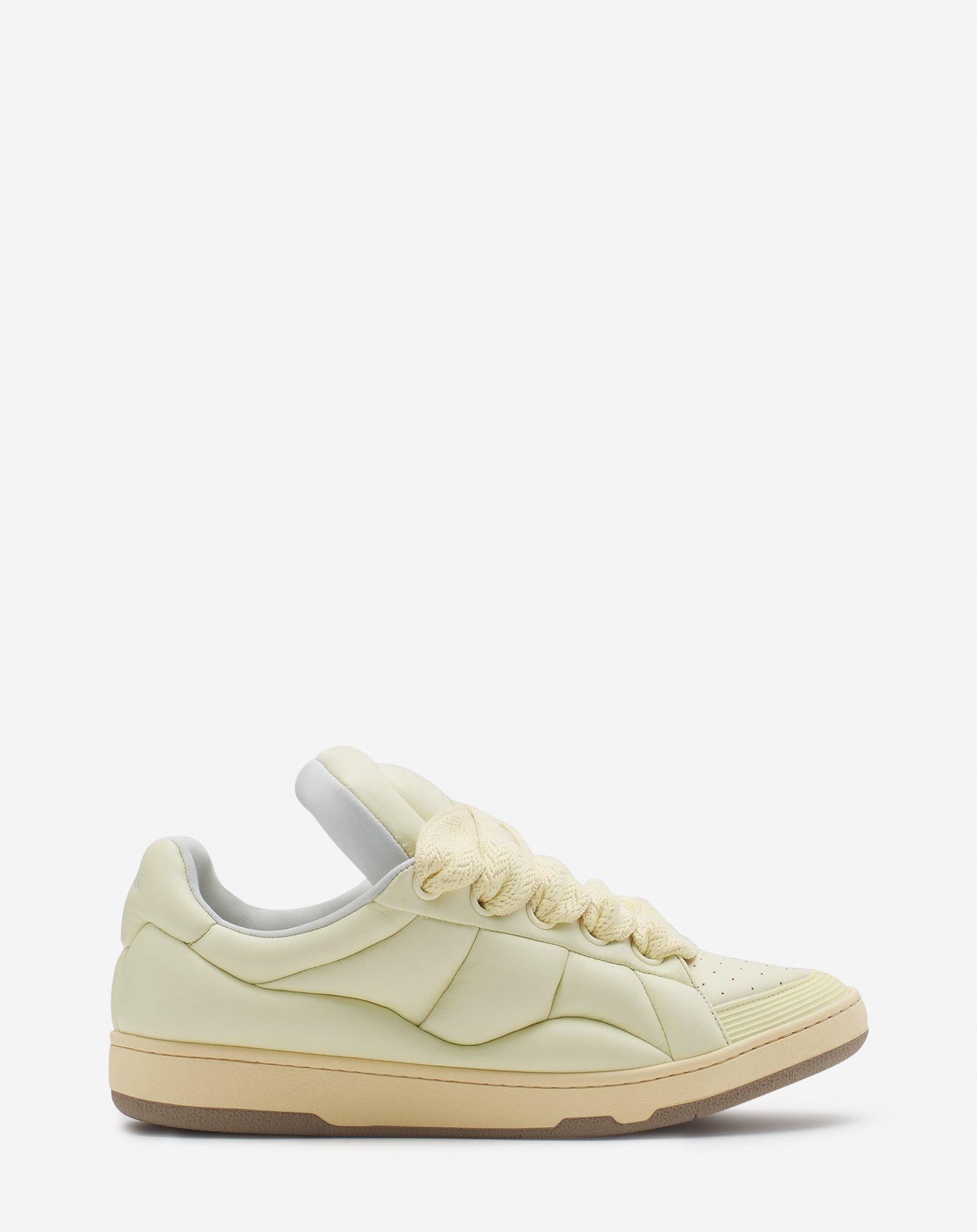 Lanvin o1y0125 Low-Top Sneakers in Ivory Size US 8 / EU 41 - 1 Thumbnail