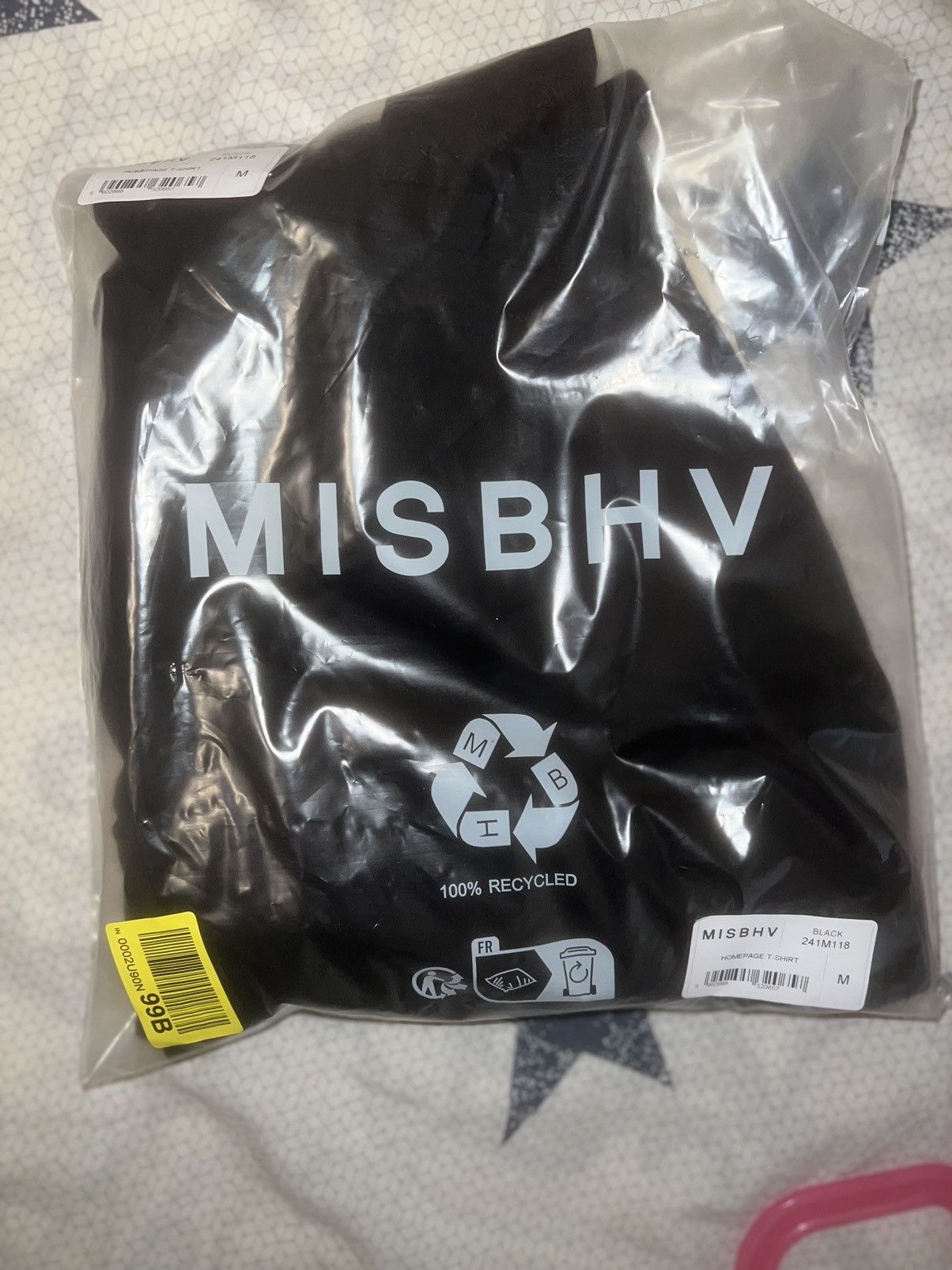 Misbhv Mishbhv T-shirt black Size US M / EU 48-50 / 2 - 6 Thumbnail