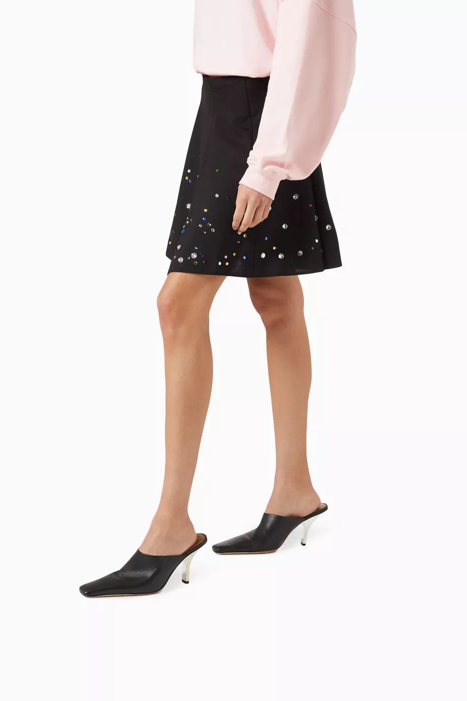 Marni o1y1025 Mules in Black Size US 8.5 / IT 38.5 - 4 Thumbnail