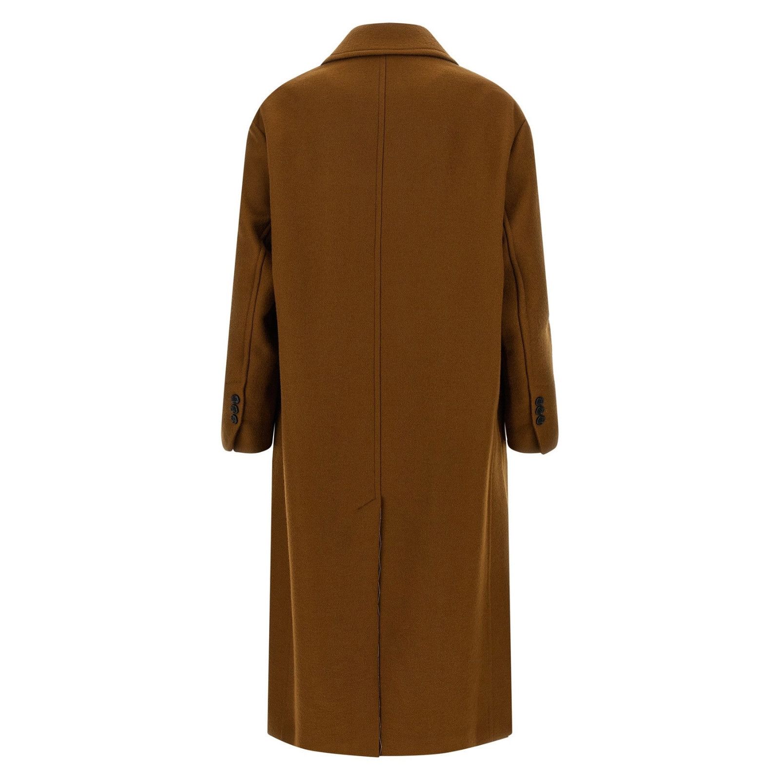 AMI AMI PARIS Brown Wool Coat New & Authentic (Men's size:S;) Size US S / EU 44-46 / 1 - 2 Thumbnail