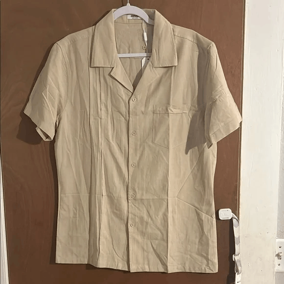 Other Coofandy Men's Short-Sleeve Linen Shirt Button-Down Small Size US S / EU 44-46 / 1 - 1 Thumbnail
