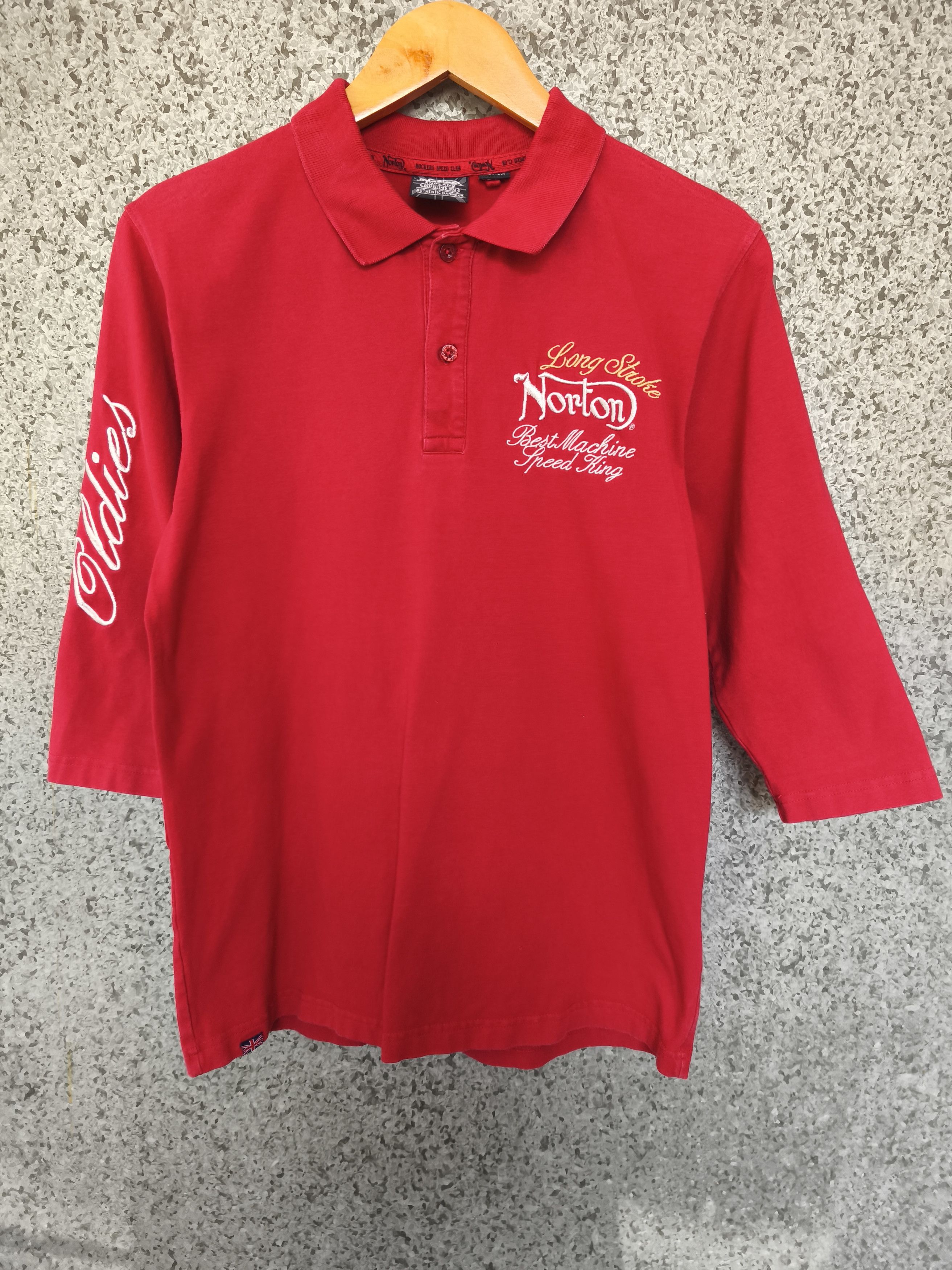 Norton 🔥 Vintage Norton polo tees embroidery Rockers Speed Club Size US M / EU 48-50 / 2 - 3 Thumbnail