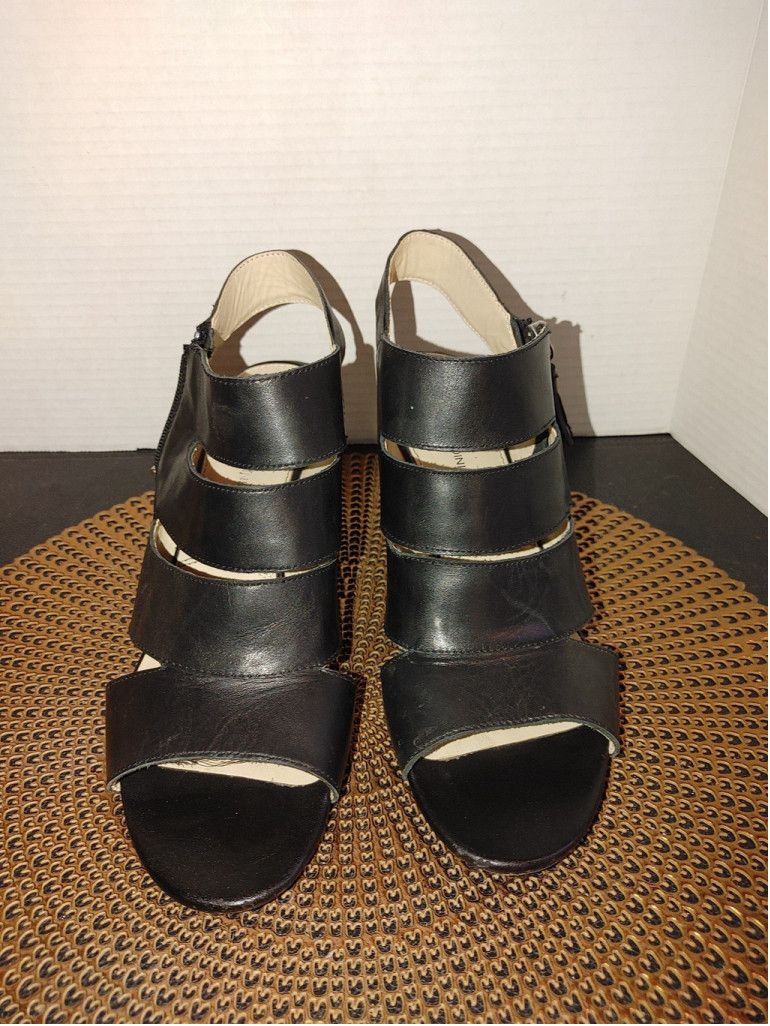 Other Adrienne Vittadini Raneer Leather Wedge Sandals Size 10 Size US 10 / IT 40 - 2 Thumbnail