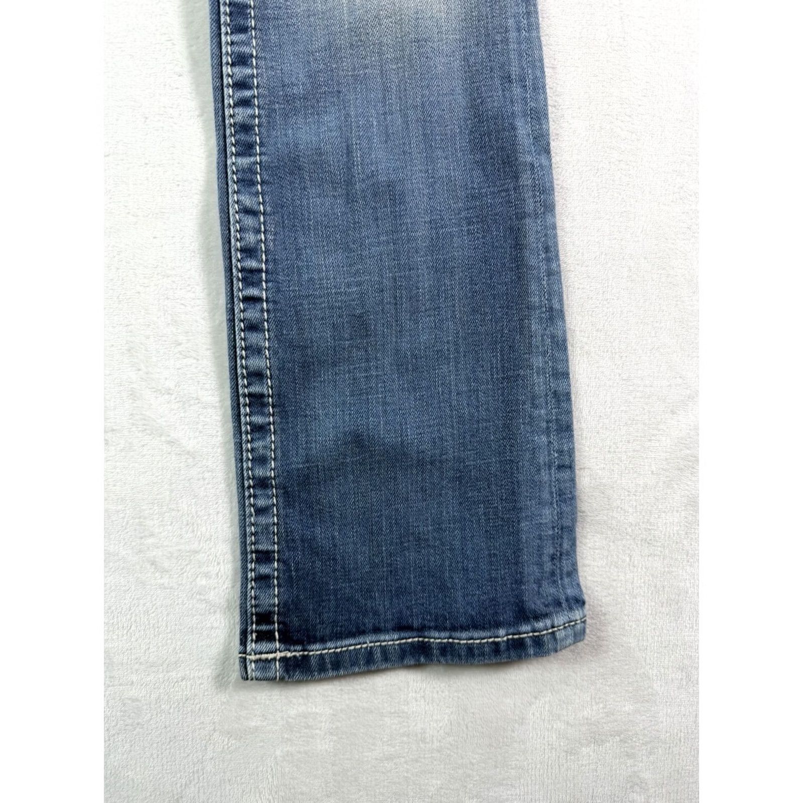 Miss Me Miss Me Jeans Slim Boot Western Cowgirl Denim 26 Blue 5-Pocket Design Womens Jeans Size 26" / US 2 / IT 38 - 4 Thumbnail
