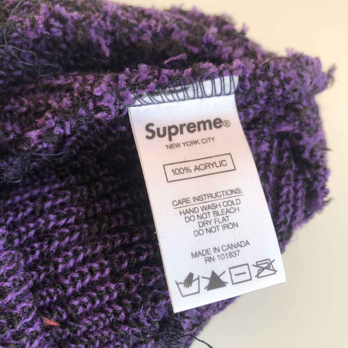 Supreme Supreme 🔥 Rare Twisted Loose Gauge Beanie Size ONE SIZE - 3 Thumbnail