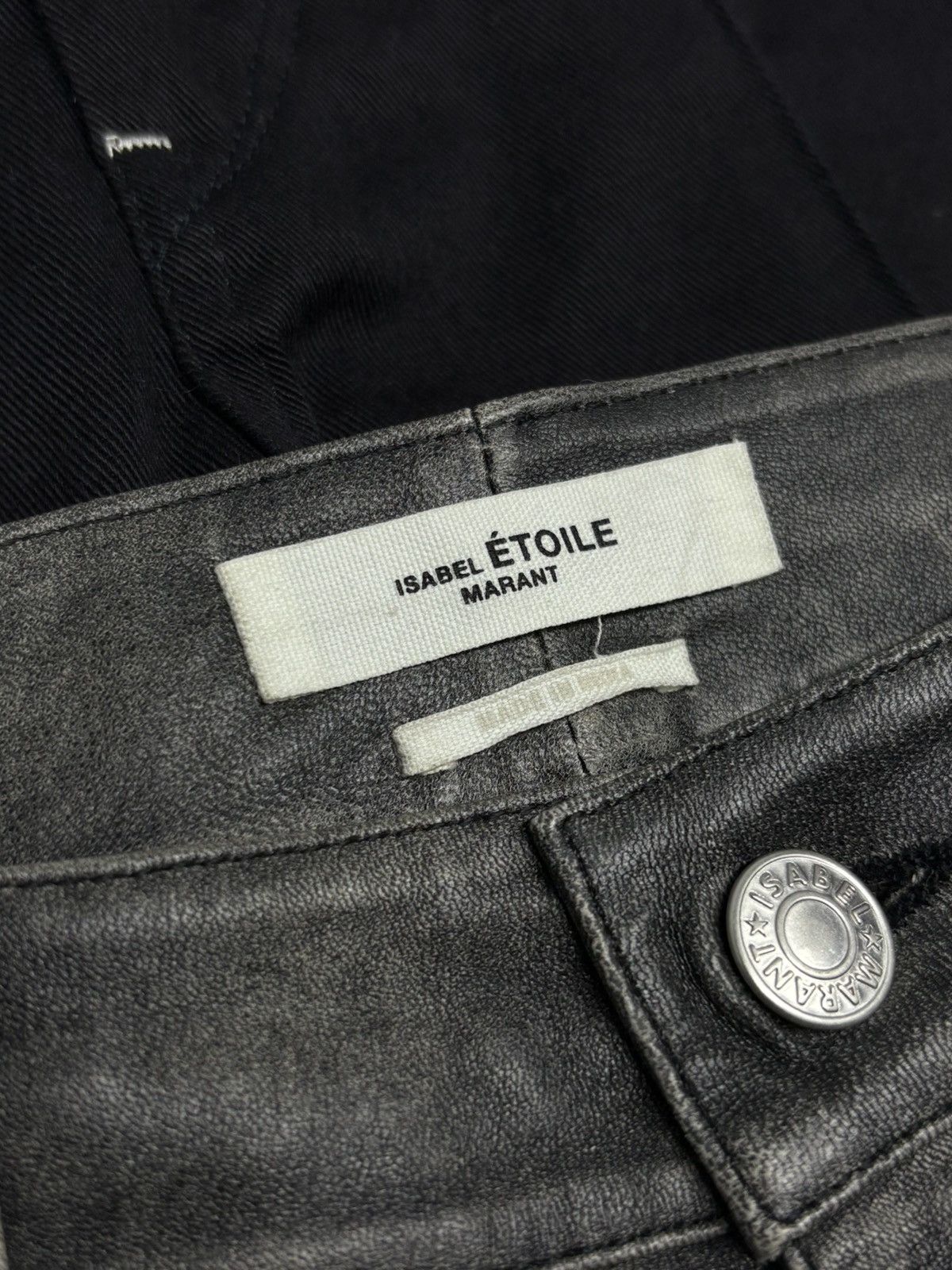 Isabel Marant Isabel Marant Étoile Taro Trousers Lamb Leather Pants Size 26" / US 2 / IT 38 - 19 Thumbnail