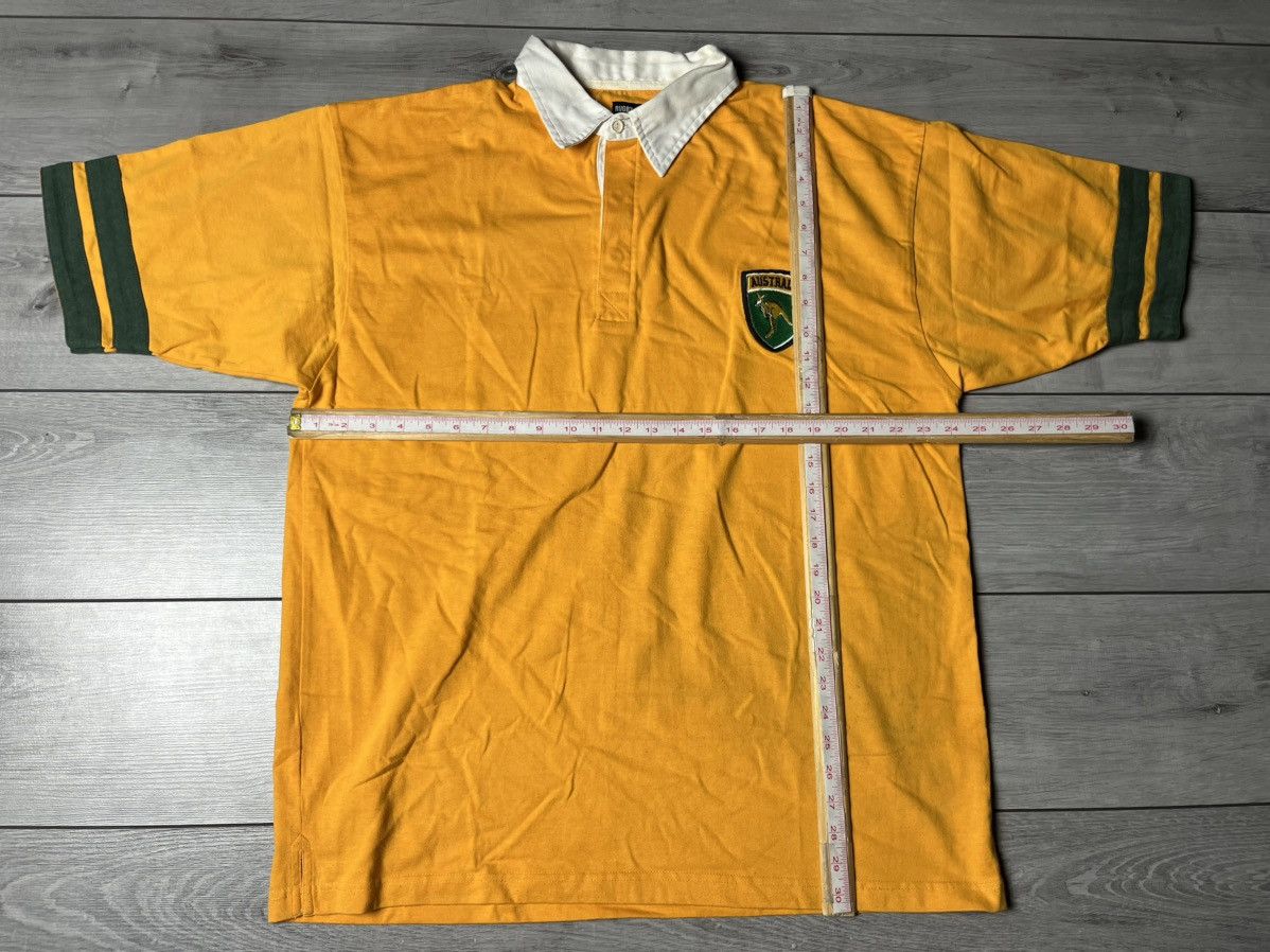 Man Made In Australia Australia Vintage Rugby Polo shirt Size 2XL Size US XXL / EU 58 / 5 - 5 Thumbnail