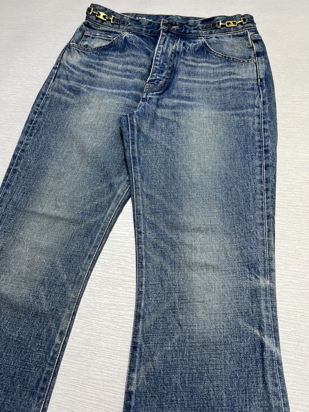 Celine Celine - Dylan Mid-Rise Flared Jeans Size 30" / US 8 / IT 44 - 7 Thumbnail