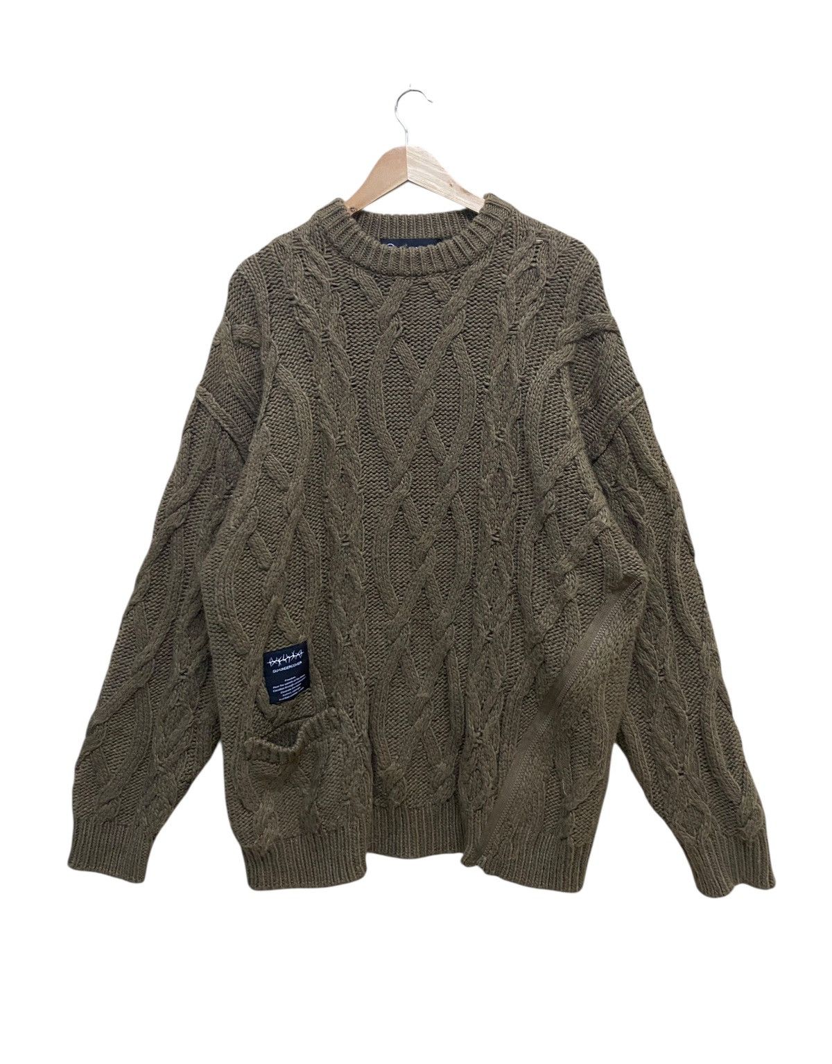 GU × Undercover Very Rare Japanese Brand GU Undercover Baggy Knitwear 2000s Size US M / EU 48-50 / 2 - 1 Thumbnail