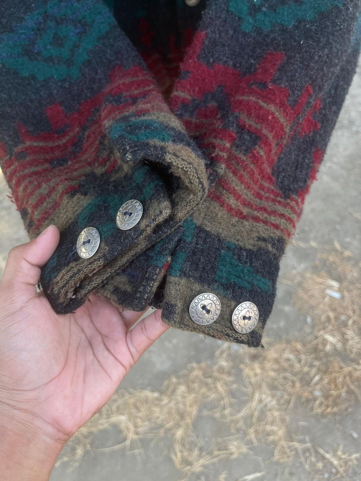 L.L. Bean L.L. Bean Native Pattern Wool Jacket USA Made Size L Size US L / EU 52-54 / 3 - 9 Thumbnail