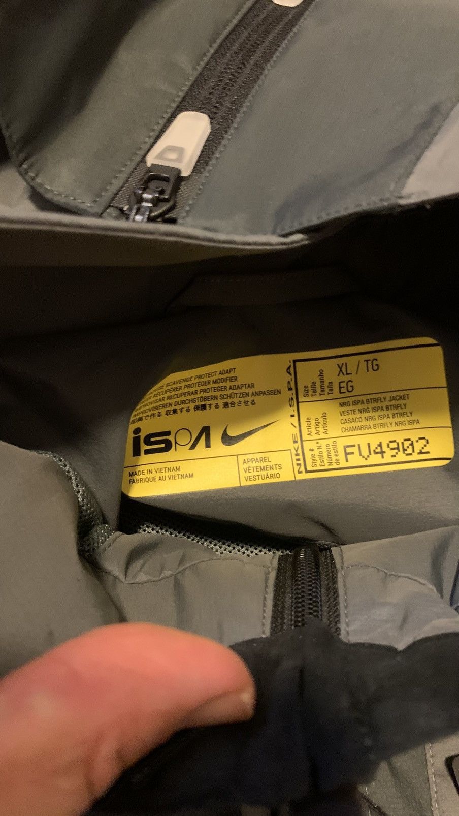 Nike Nike ispa butterfly tactical jacket Size US XL / EU 56 / 4 - 5 Thumbnail