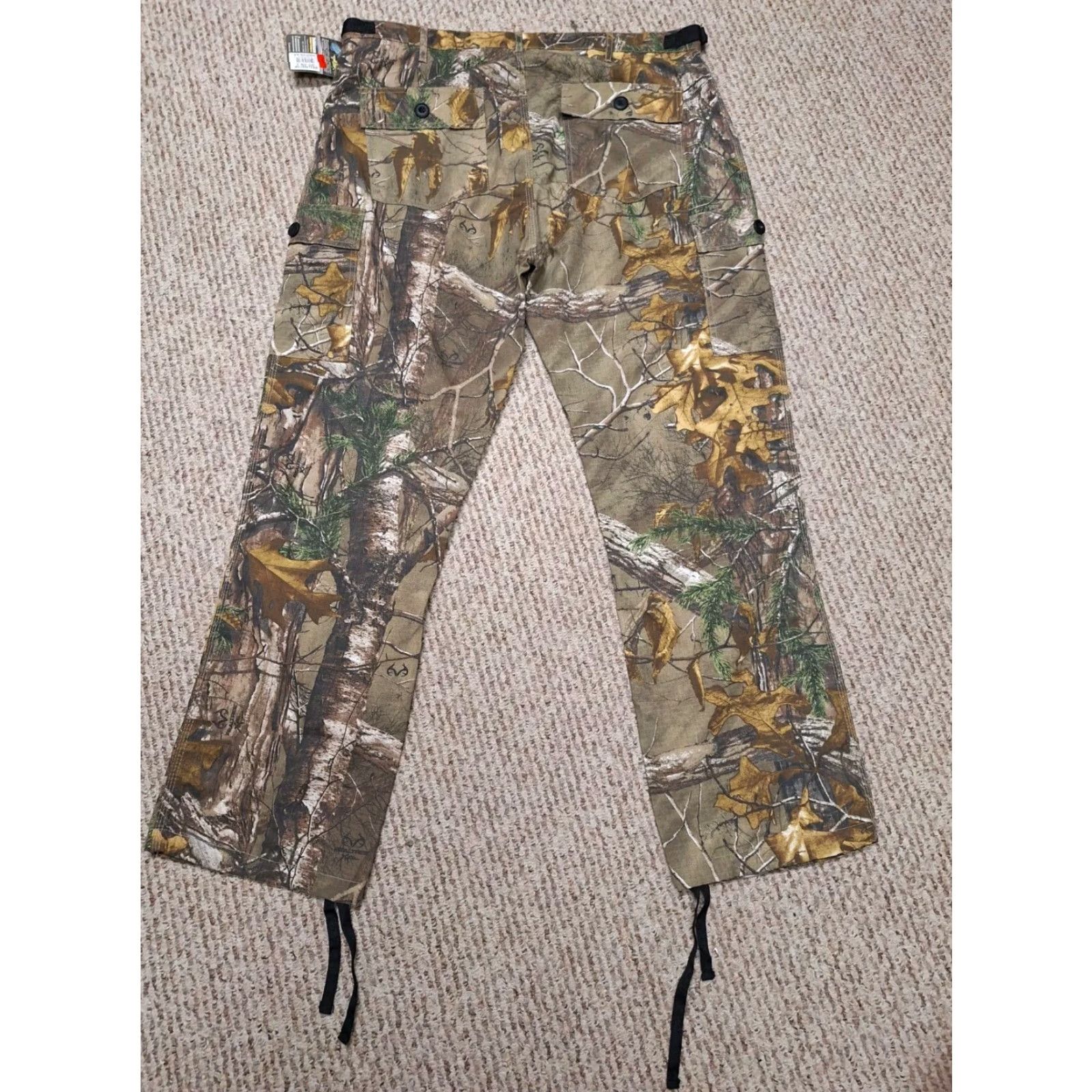 Realtree Scent Blocker Realtree Pants Mens XL Frontier Cargo Hunting Outdoor Cargo Pants Size US 36 / EU 52 - 3 Thumbnail