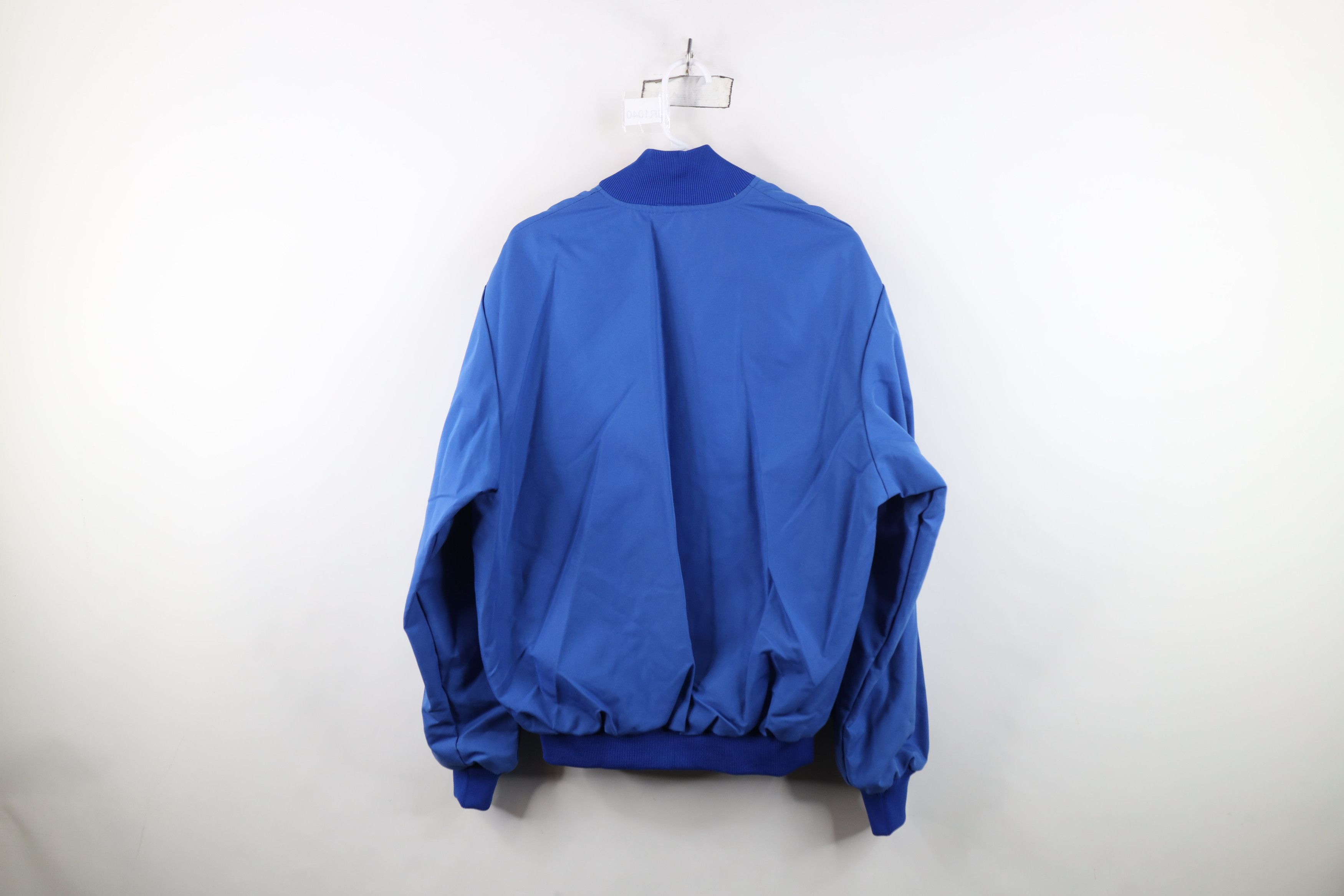 Vintage Vintage 70s Streetwear Lined Bomber Jacket Royal Blue USA Size US M / EU 48-50 / 2 - 12 Thumbnail