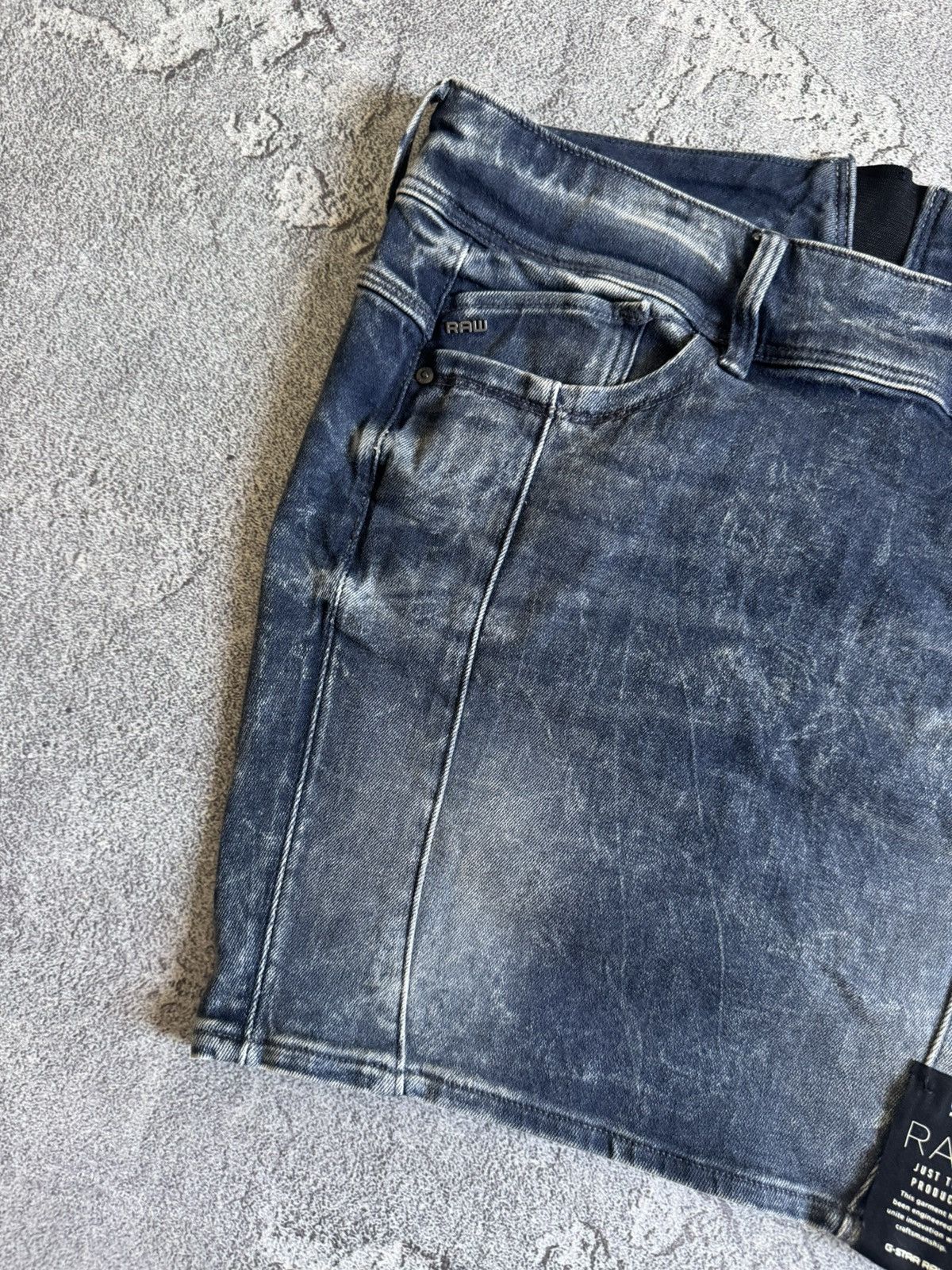 G-Star G star raw 26size Lynn Rw Long Mini skirt denim y2k punk Size 26" / US 2 / IT 38 - 8 Thumbnail