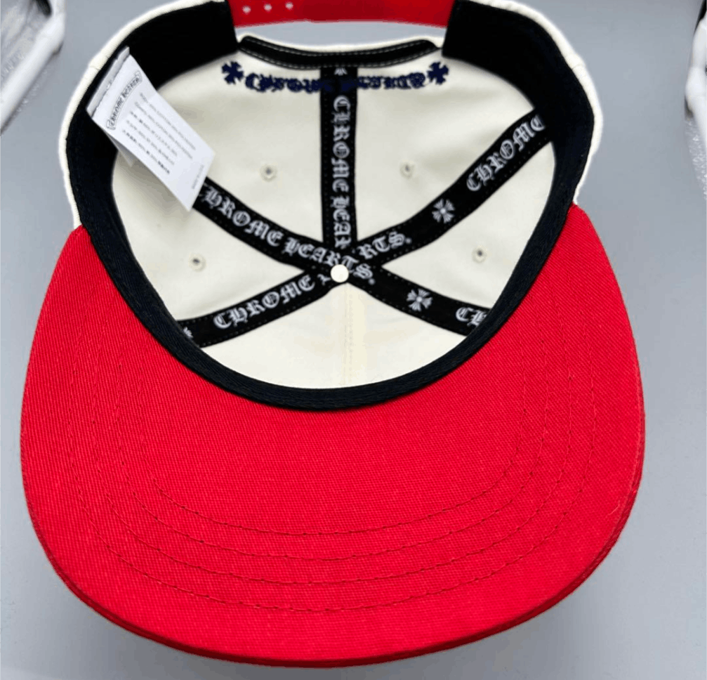 Chrome Hearts Chrome Hearts Chrome Hearts CH Baseball Hat Size ONE SIZE - 6 Thumbnail