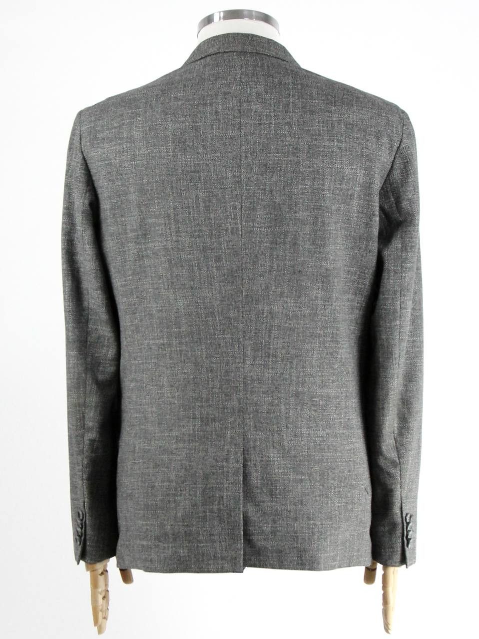 Calvin Klein CALVIN KLEIN Jacket made of wool, cotton and linen Size 50R - 4 Thumbnail