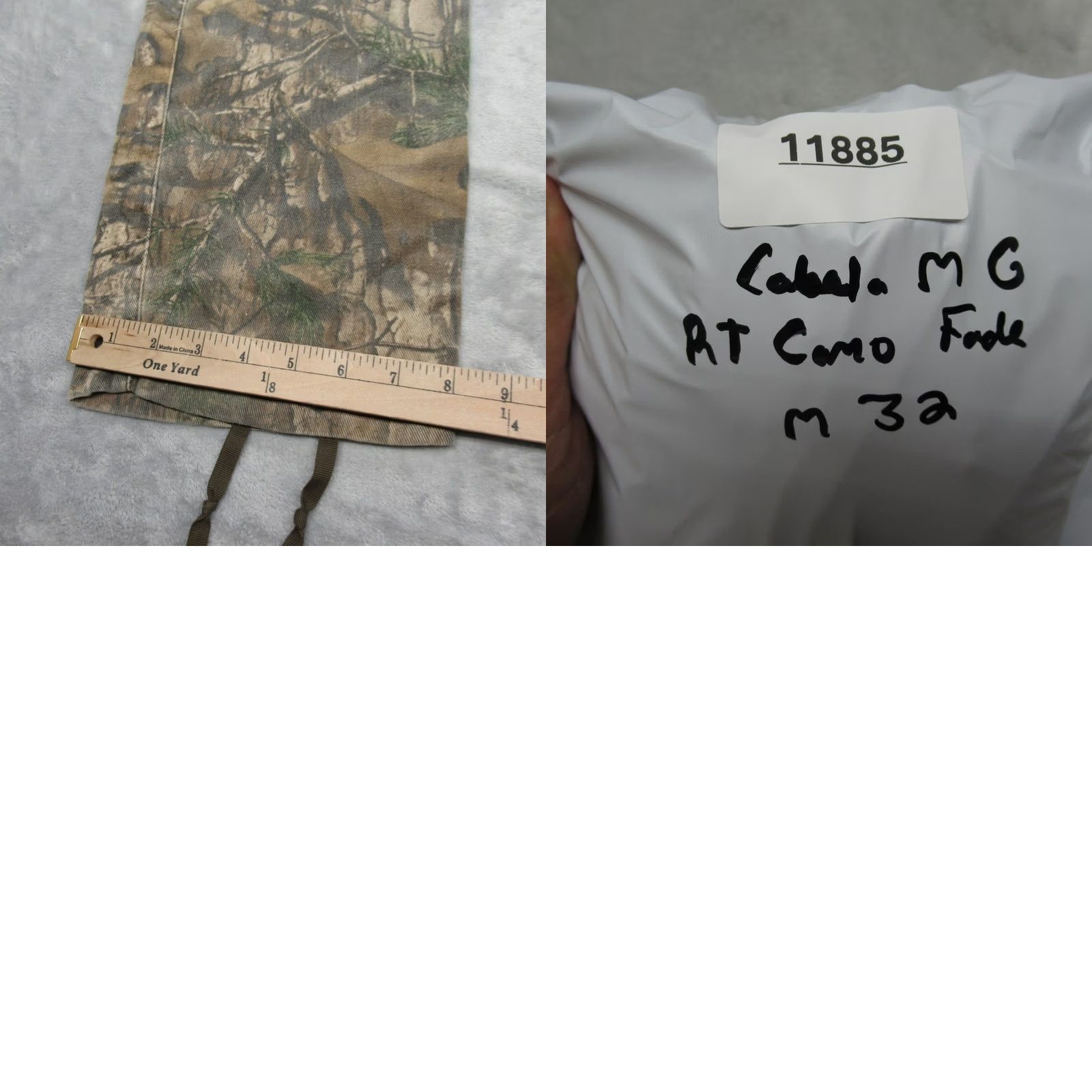 Vintage Cabelas Pants Mens 30x31 Green Realtree Camo Adjustable Waist Hunting Cargo Size US 30 / EU 46 - 9 Thumbnail