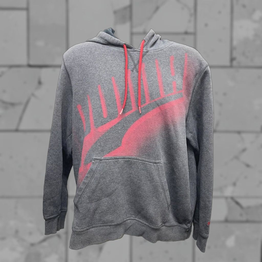 Puma PUMA Grey Red Hoodie Adult Large Pullover Mens Size US L / EU 52-54 / 3 - 1 Thumbnail