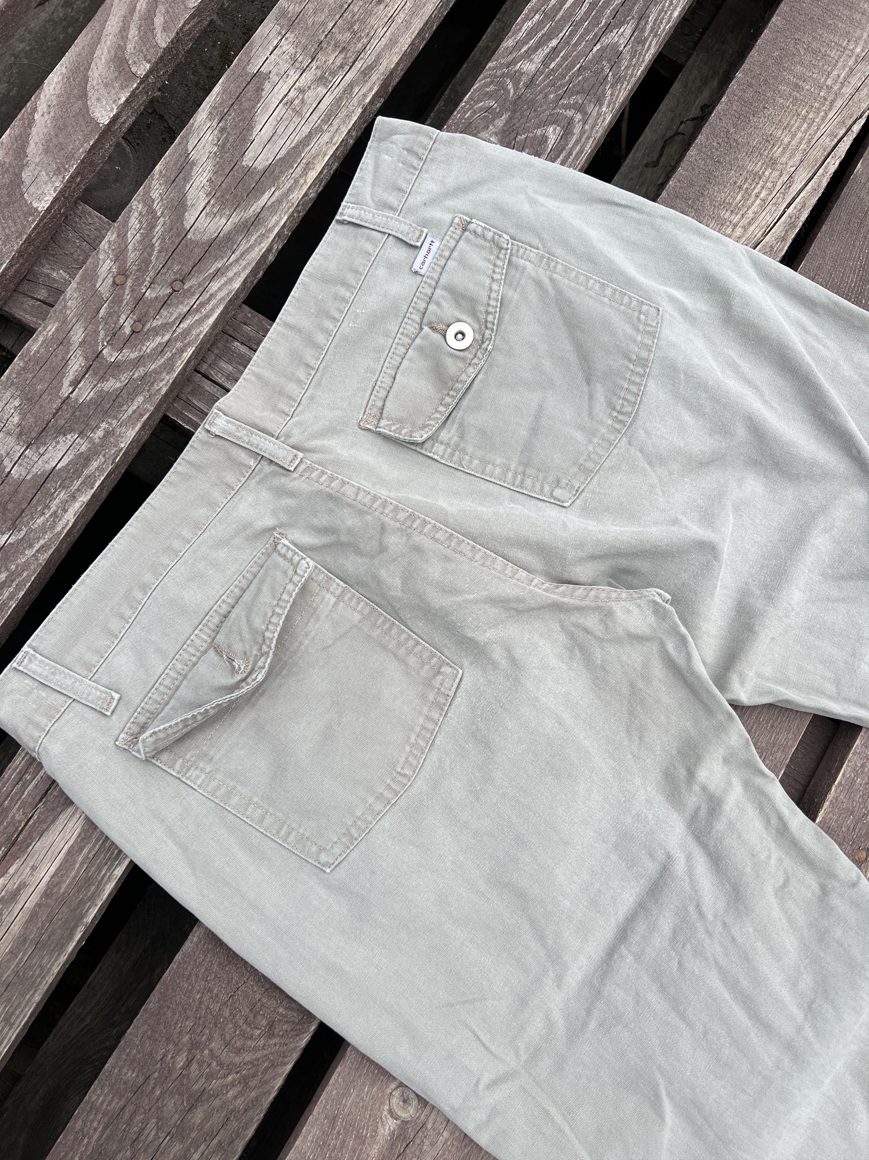 Carhartt Carhartt Y2K Vintage W’Office Pant Flared Pants Size 30" / US 8 / IT 44 - 3 Thumbnail