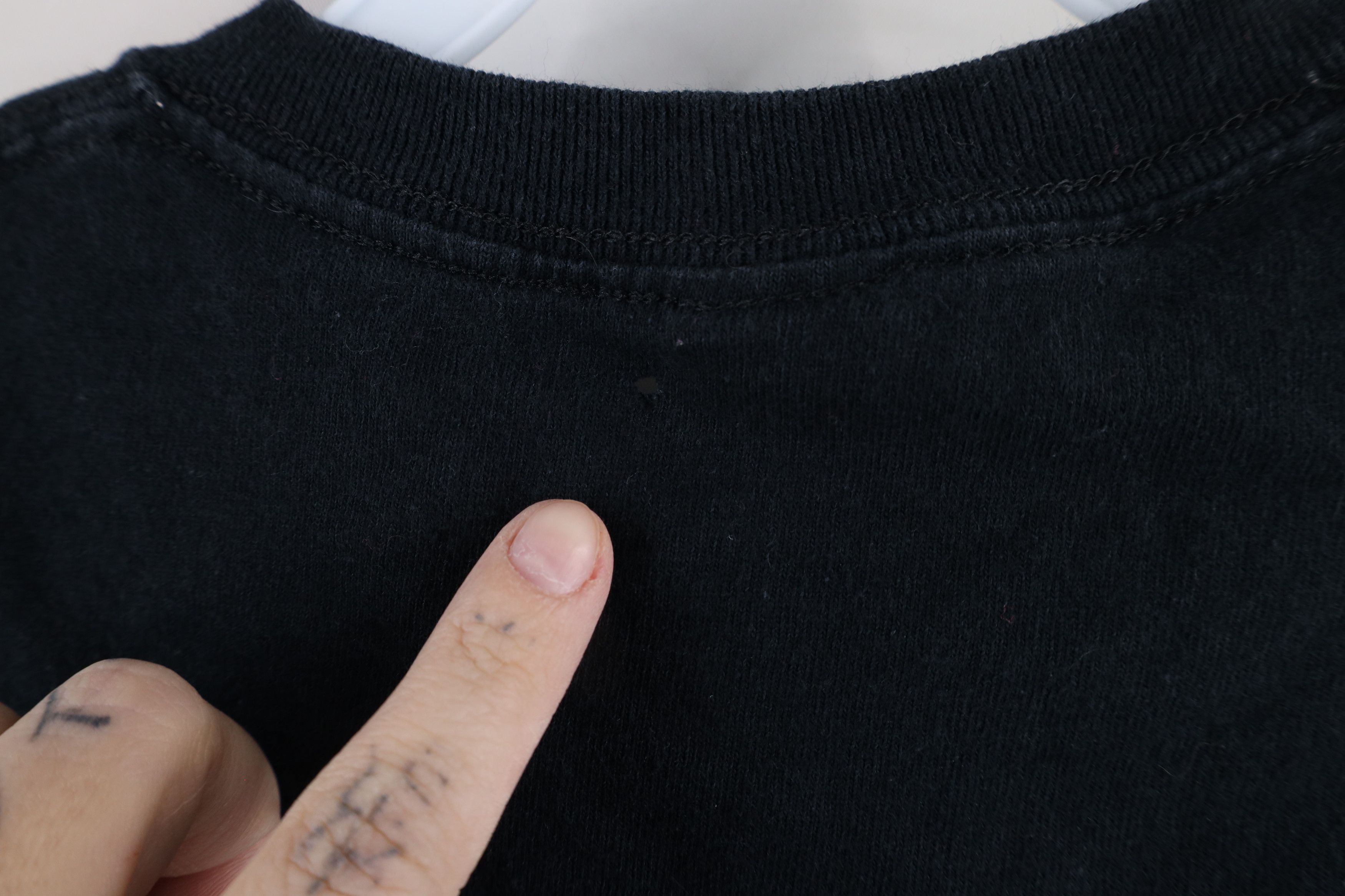Vintage Vintage 90s Streetwear Short Sleeve T-Shirt Black Cotton Size US S / EU 44-46 / 1 - 5 Thumbnail