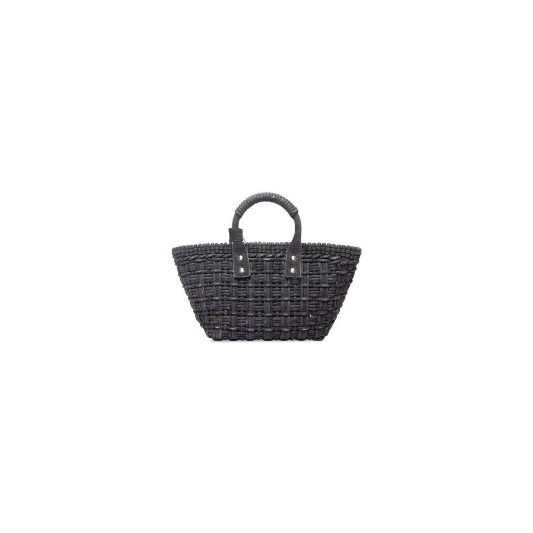 Balenciaga o1mt1gz0725 Size: OS / Bistro XS Basket With Strap Denim Bag Size ONE SIZE - 5 Thumbnail