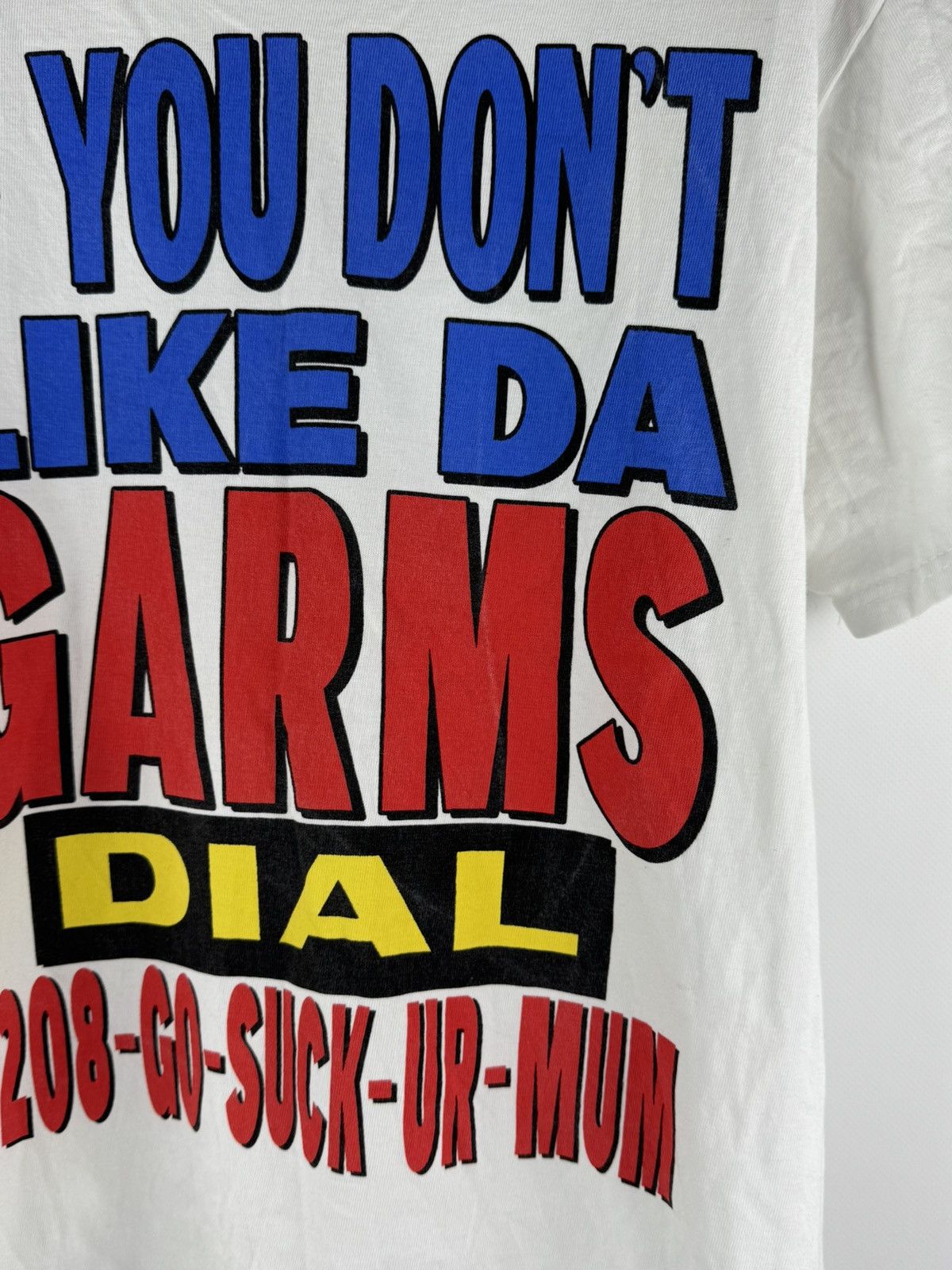 Corteiz Corteiz If You Don’t Like Da Garms Graphic T-Shirt White Size US S / EU 44-46 / 1 - 4 Thumbnail