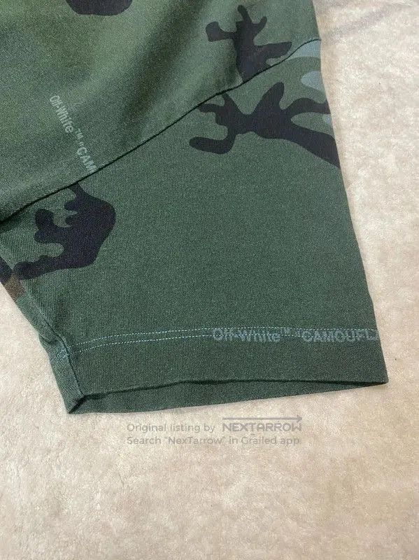 Off-White Off-White Camouflage Logo Short Sleeve T-shirt . Size US S / EU 44-46 / 1 - 7 Thumbnail