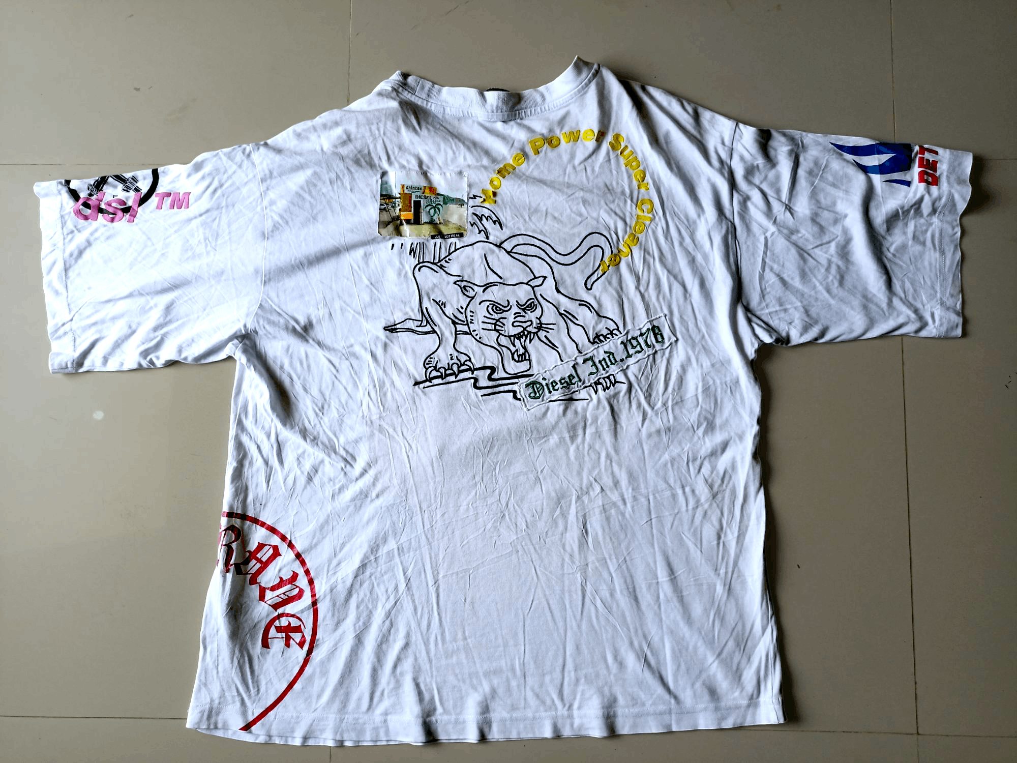 Diesel DIESEL INUTILITY A02978 T-BALM-B2 OCATM T-Shirt Size US XXL / EU 58 / 5 - 5 Thumbnail
