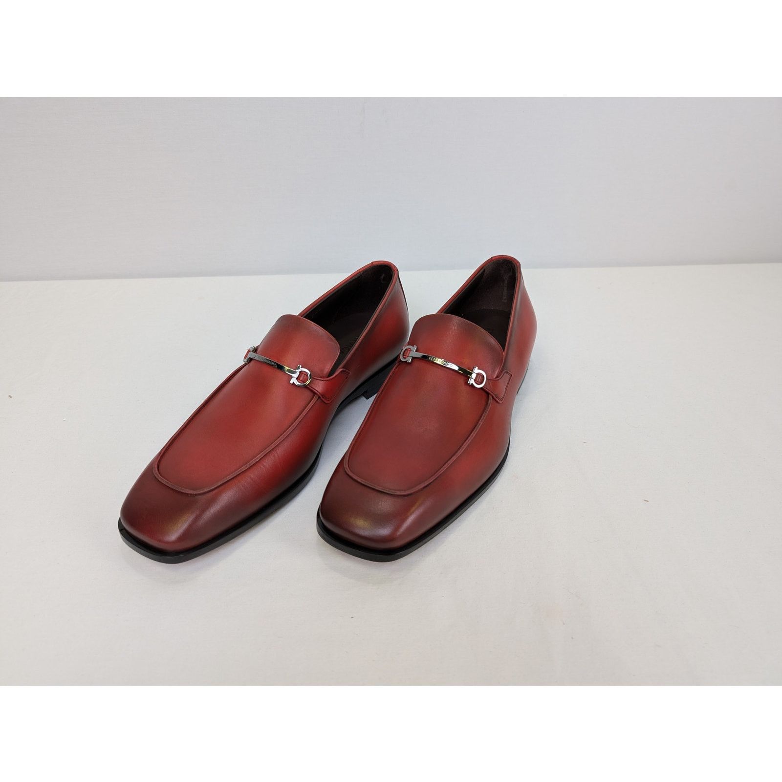 Salvatore Ferragamo o1rshd1 Africa Calf Shoe boots in Flame Red Size US 9.5 / EU 42-43 - 8 Thumbnail