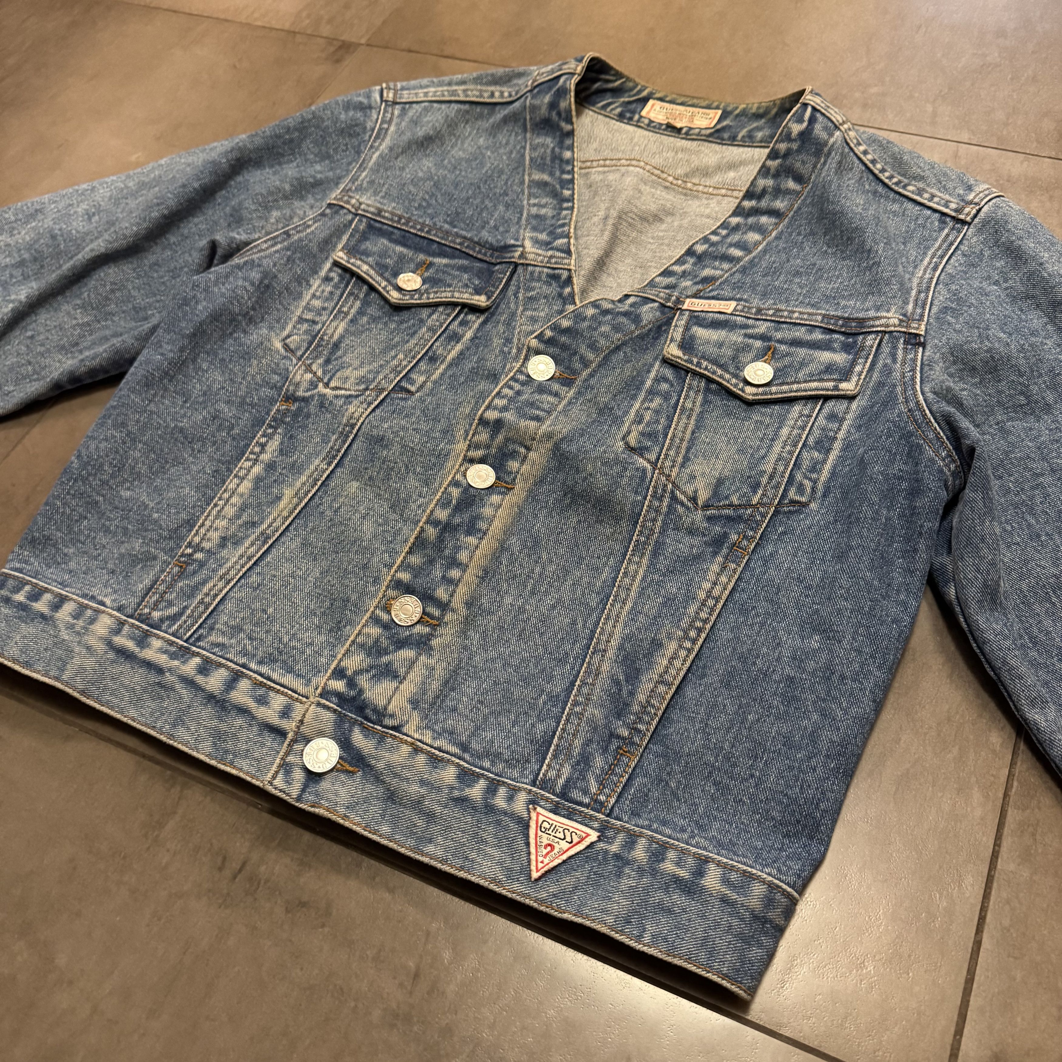 Georges Marciano Vintage 1980s Georges Marciano for Guess Denim Jacket, Small Size US S / EU 44-46 / 1 - 3 Thumbnail