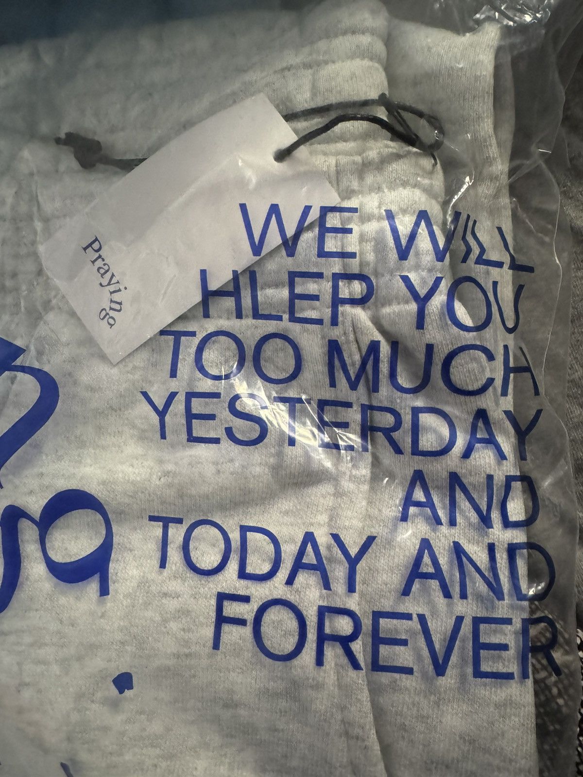 Death Grips × Praying Praying Don't Give Up Sweats you matter narcotics anonymous Size US 40 / EU 56 - 3 Thumbnail