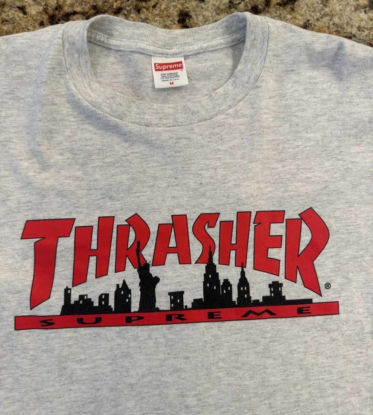 Supreme × Thrasher Supreme Thrasher Skyline Tee Size US M / EU 48-50 / 2 - 2 Thumbnail