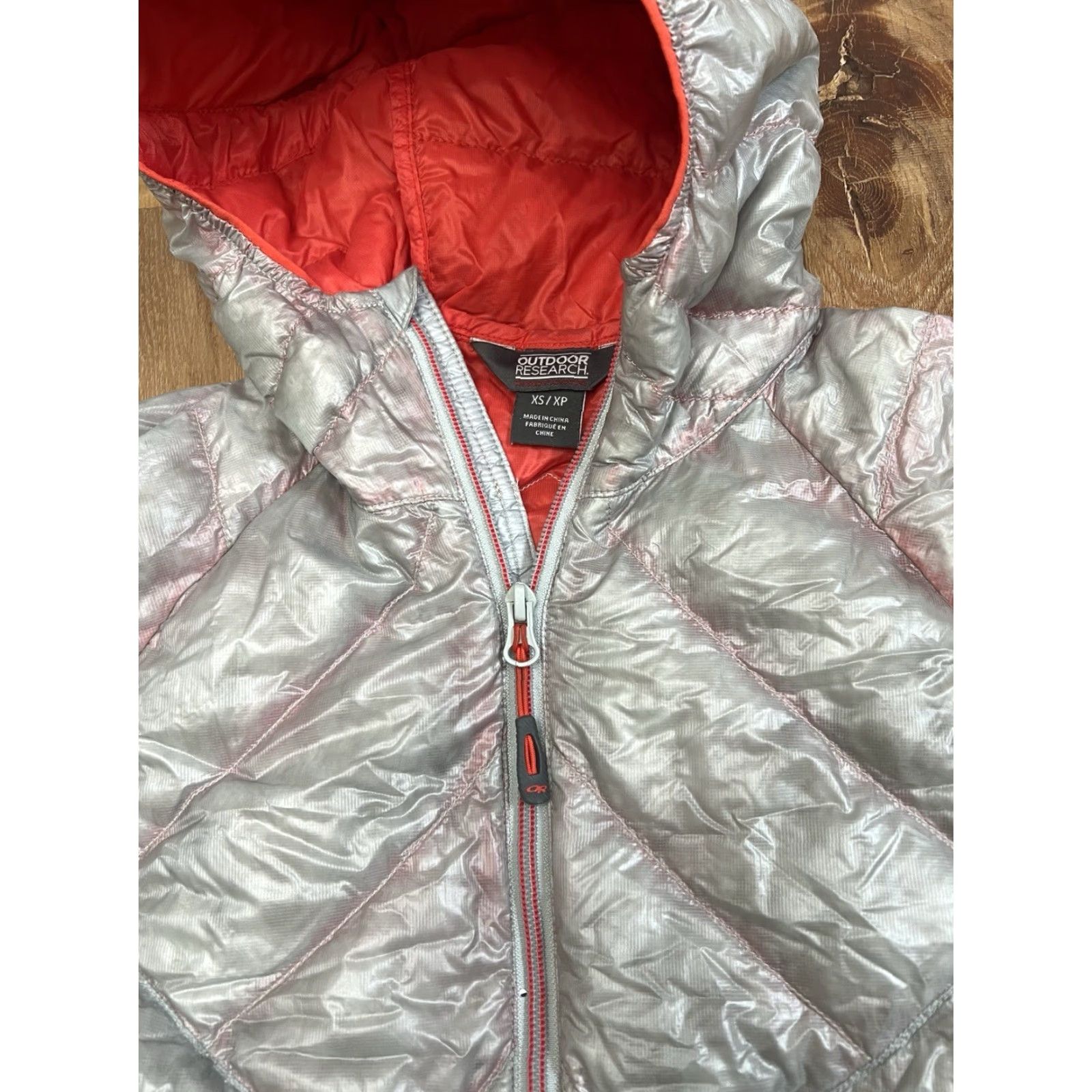Outdoor Research Outdoor Research Filament Down Hood Jacket Women's XS 800 Goose Down Pertex EUC Size XS / US 0-2 / IT 36-38 - 3 Thumbnail