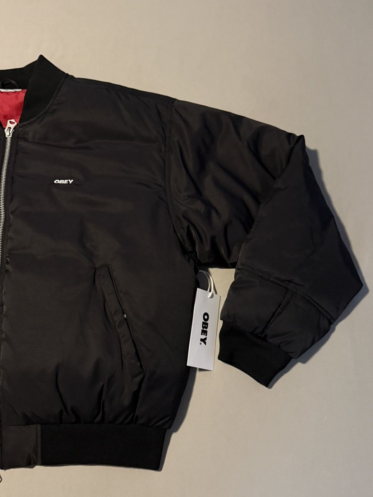 Obey OBEY Clothing Men’s Flight Bomber Jacket Brand New DS Size US XL / EU 56 / 4 - 2 Thumbnail