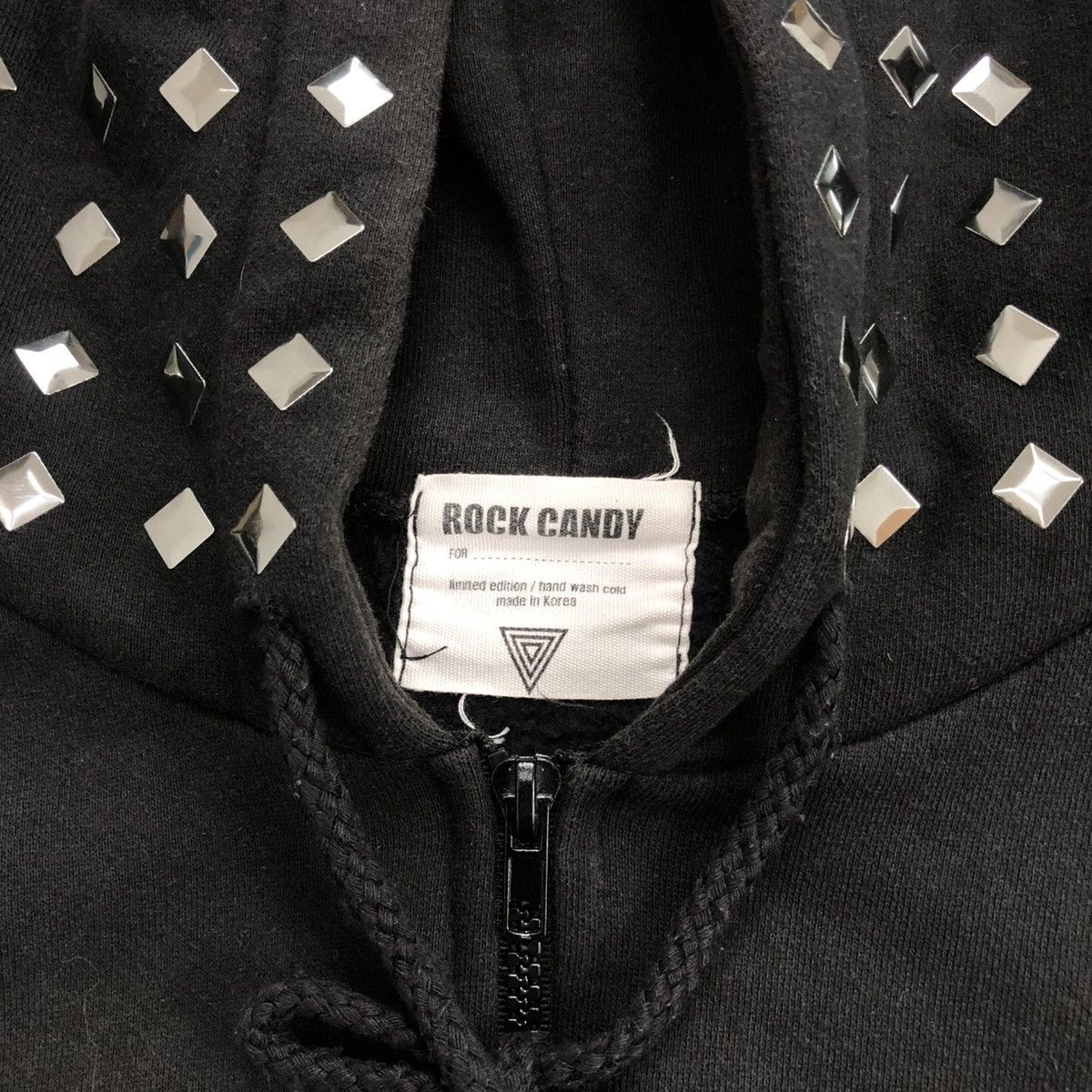 If Six Was Nine × Japanese Brand × Le Grande Bleu (L.G.B.) 2000s Rock Candy Studded Goa Lgb Punk Style Zipper Hoodie Size US M / EU 48-50 / 2 - 11 Thumbnail