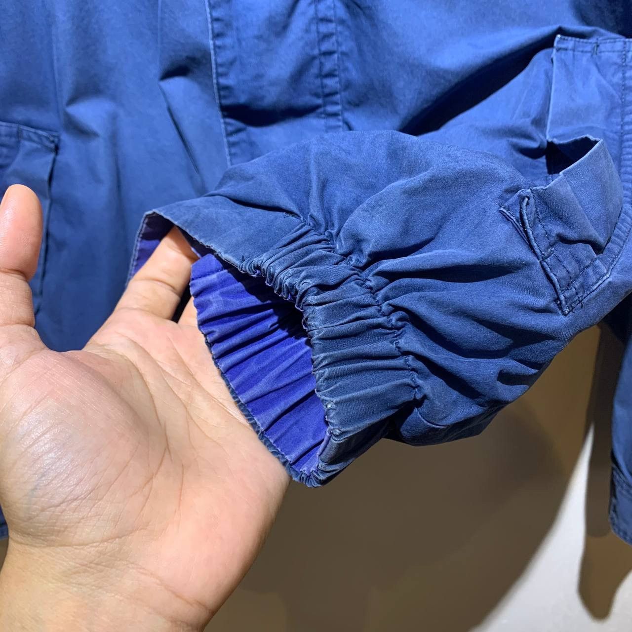 Burberry Vintage Thomas Burberry Reversible Blue Purple Jacket 90s Size US M / EU 48-50 / 2 - 5 Thumbnail