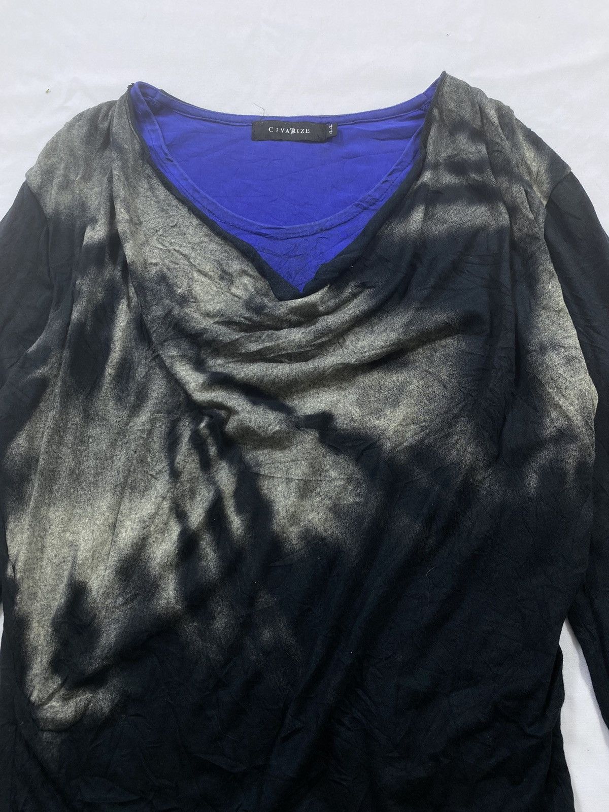 20471120 Gothic civarize Double Layer Long Sleeve Abstrak Lgb style Size US M / EU 48-50 / 2 - 4 Thumbnail