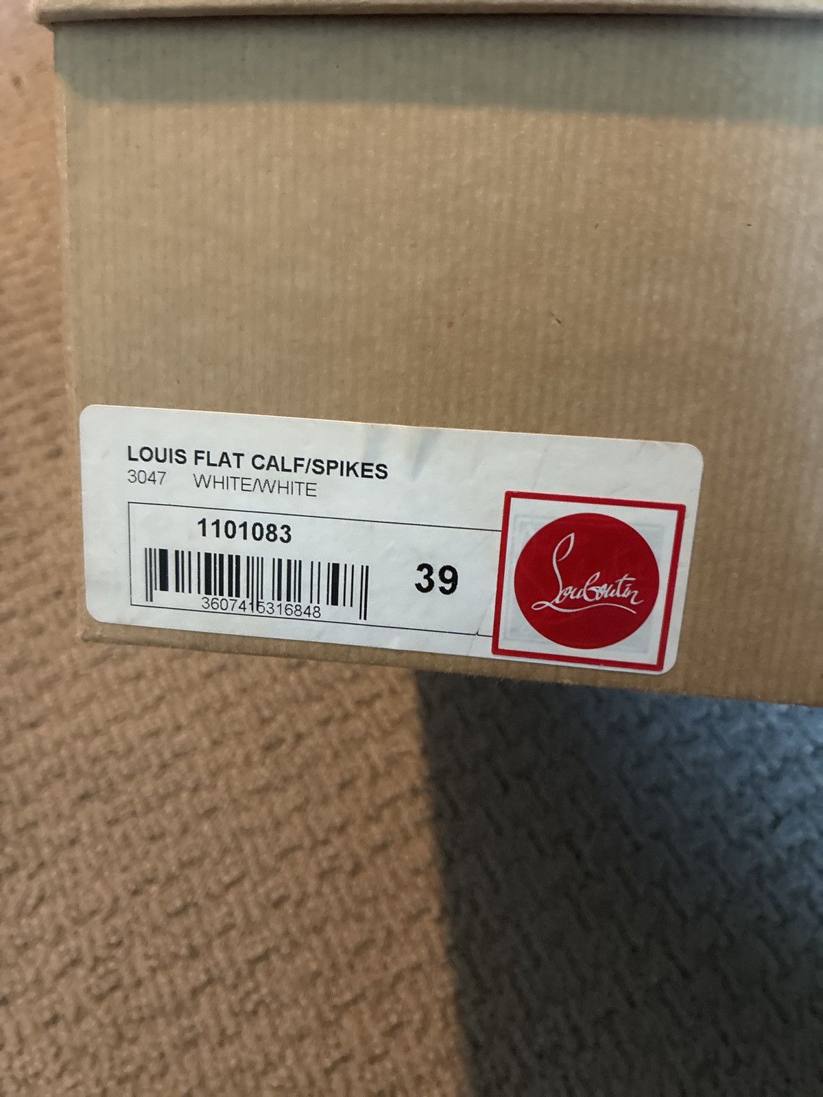 Christian Louboutin Louis Flat Calf/Spikes sneakers Size US 6 / EU 39 - 4 Thumbnail