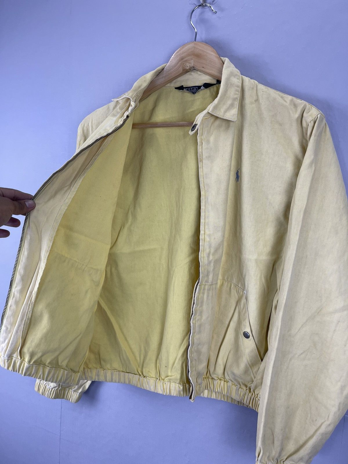 Polo Ralph Lauren Vintage Polo Ralph Lauren Made In Usa Zipper Jacket Size US M / EU 48-50 / 2 - 8 Thumbnail