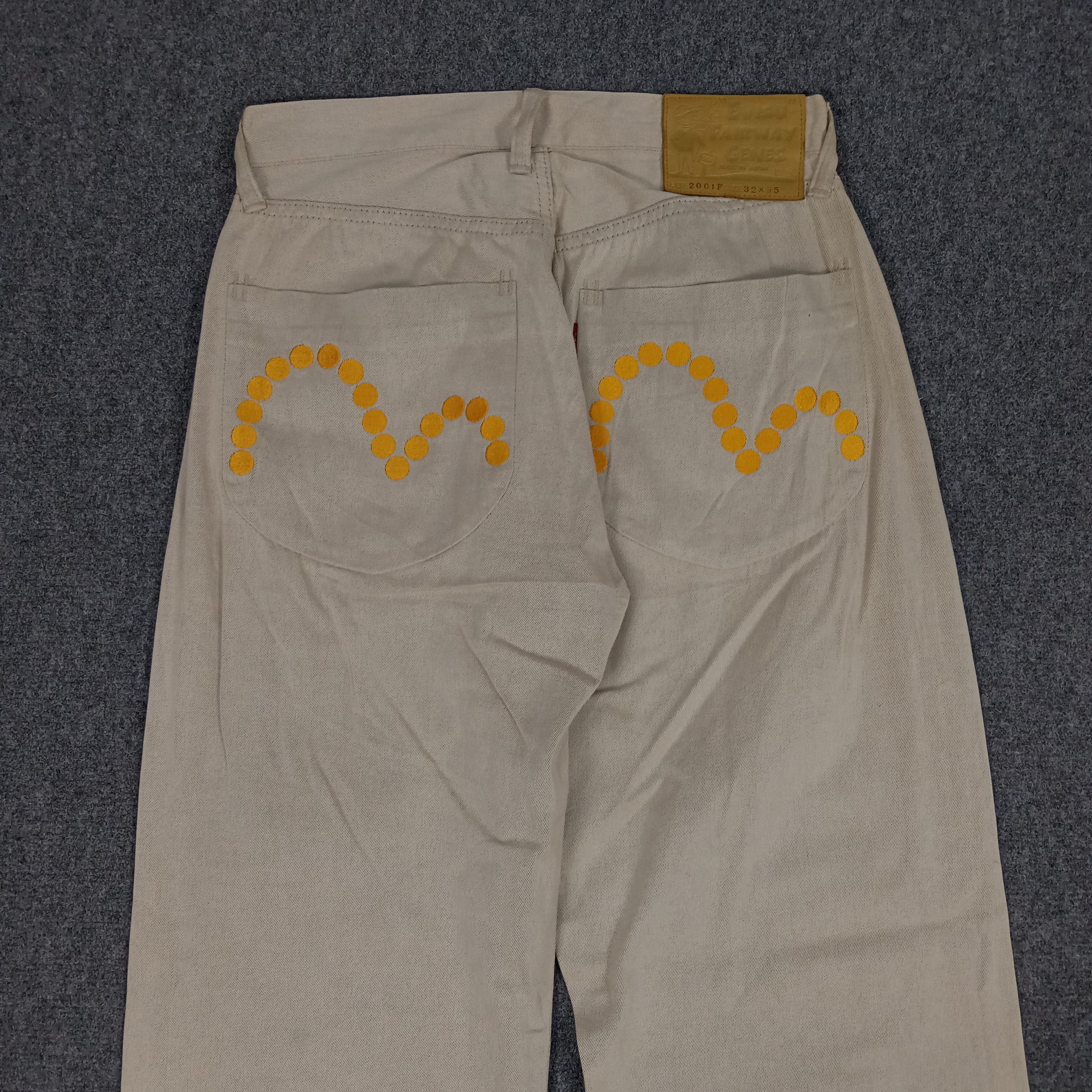 Evisu × Japanese Brand × Vintage Evisu Japanese Brand Daicock Custom Art Pants Size US 28 / EU 44 - 4 Thumbnail