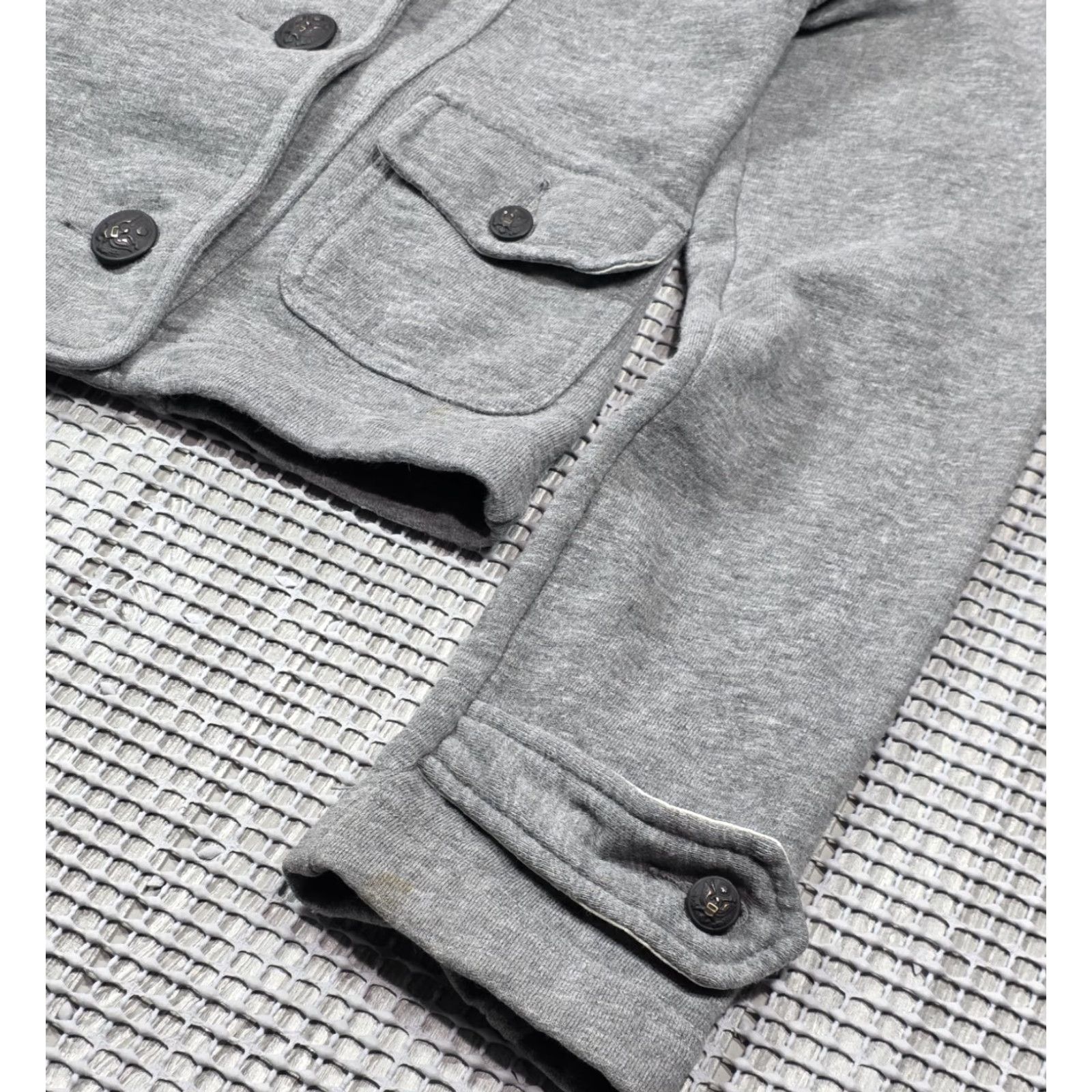 Ralph Lauren Polo Jeans Co Ralph Lauren Gray Double Breasted Pea Coat Womens Size S Jacket For Women Grey Short Coat City Designer Preppy Pockets Size 28" / US 6 / IT 42 - 7 Thumbnail