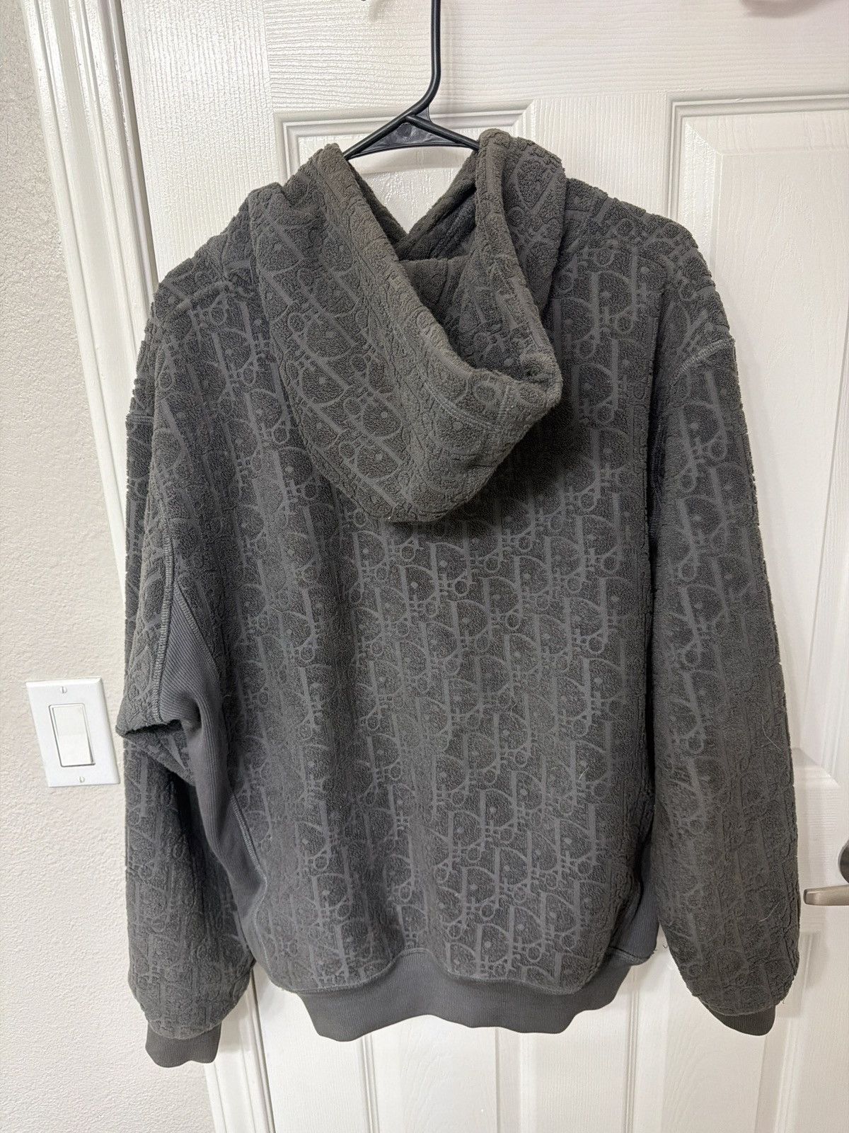 Dior Dior Oblique Towel Hoodie Size US L / EU 52-54 / 3 - 1 Thumbnail