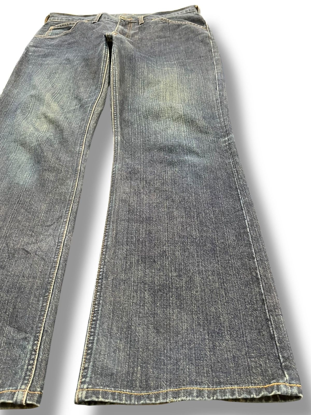 Lee Vintage Lee Flare Bell Bottom Denim Size US 34 / EU 50 - 3 Thumbnail