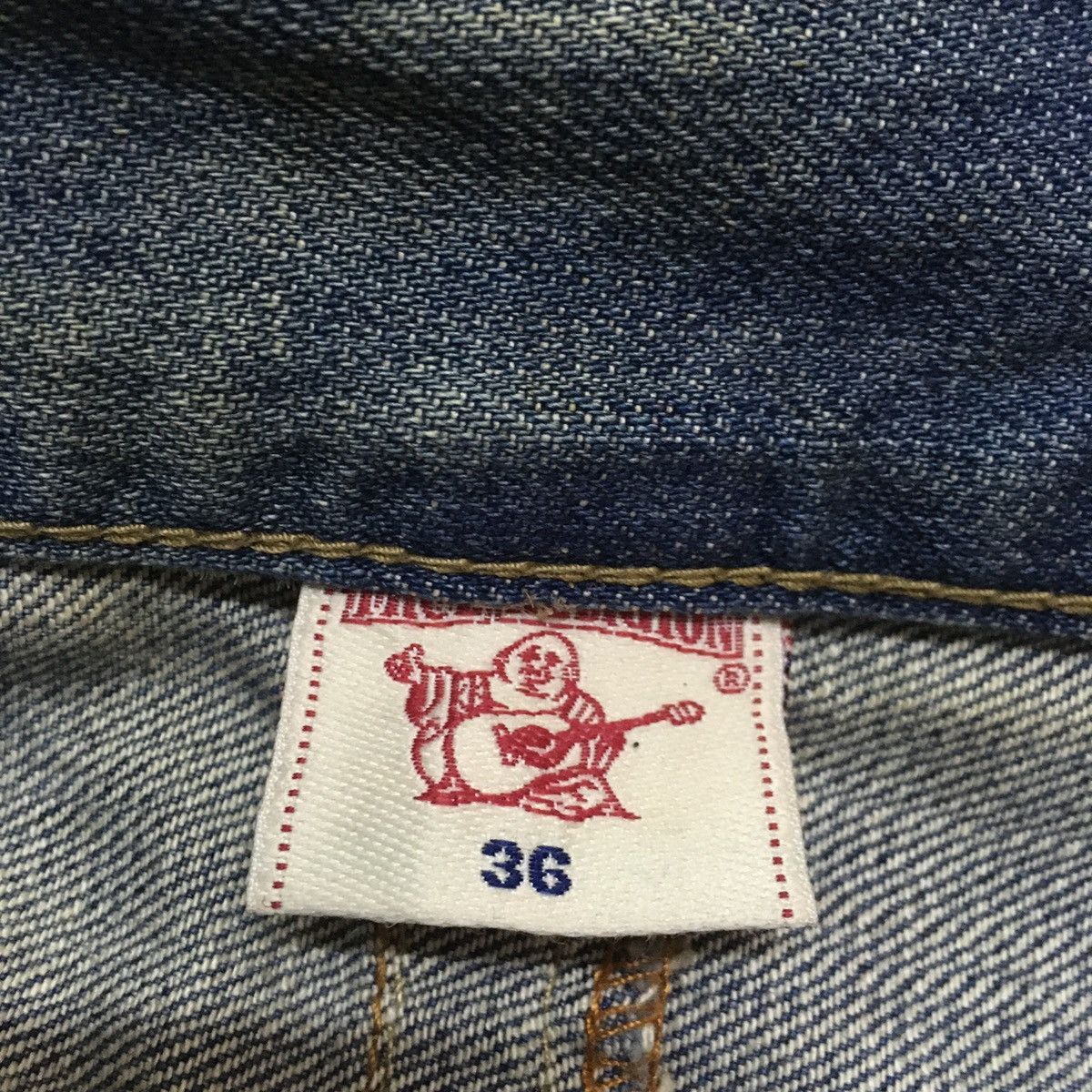 True Religion × Vintage Very Rare Vintage True Religion Sukajan Flared Jeans 1990s Size US 36 / EU 52 - 7 Thumbnail