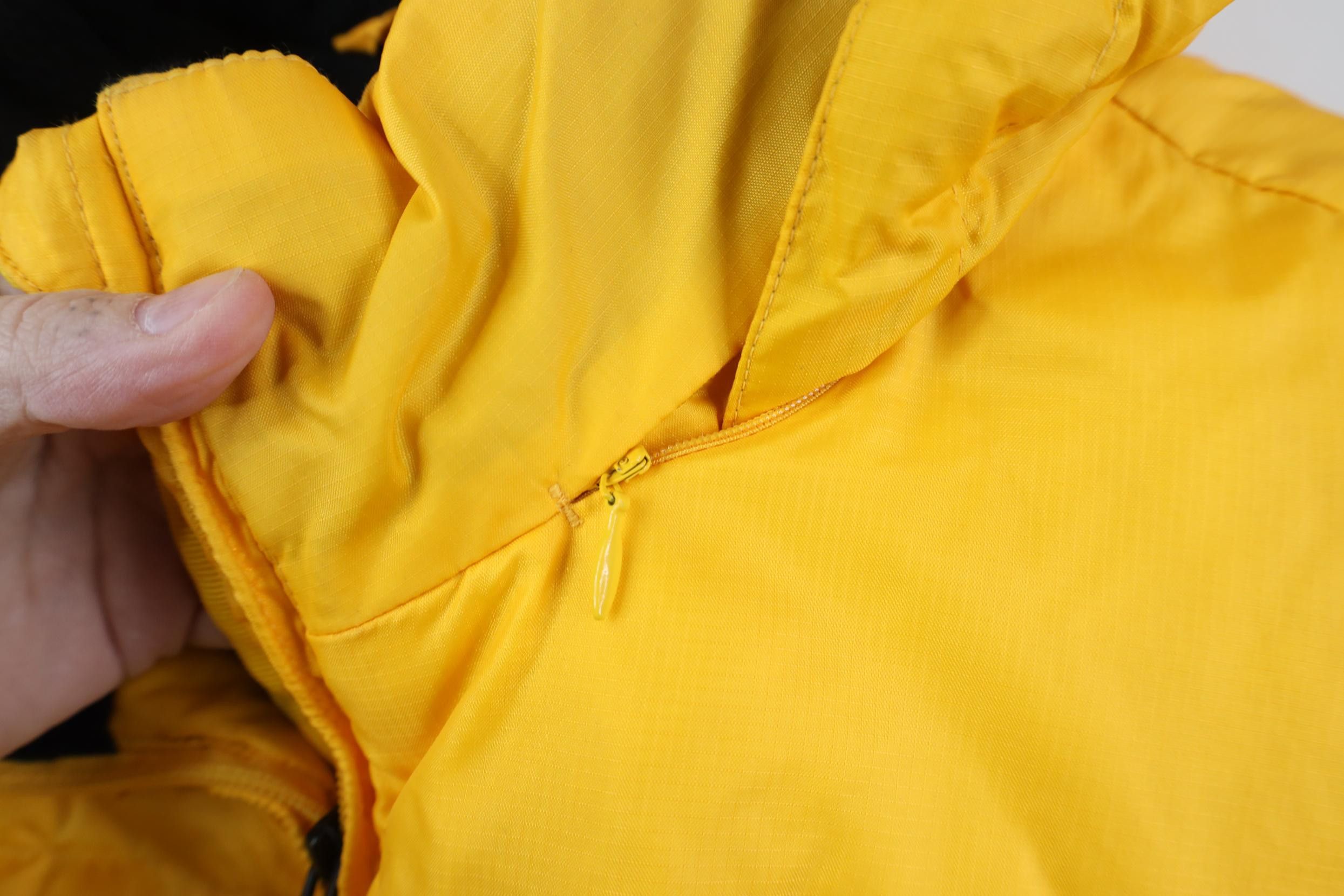 Gap Vintage Y2K 2002 Gap Insulated Puffer Jacket Yellow Hooded Size US M / EU 48-50 / 2 - 11 Thumbnail