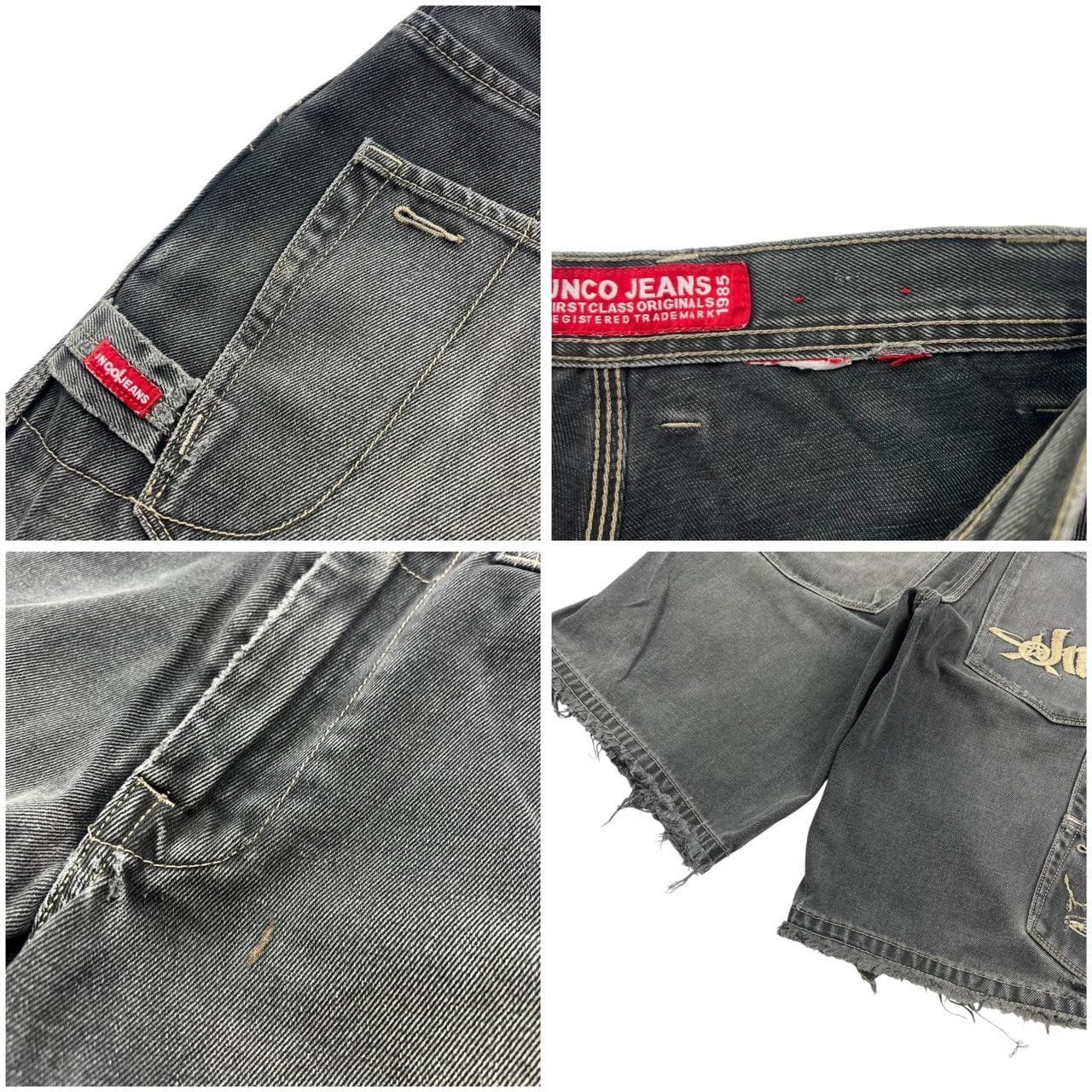 JNCO Vintage Jnco Embroidered Denim Shorts / Jorts - Waist: 27” Size US 27 - 7 Thumbnail