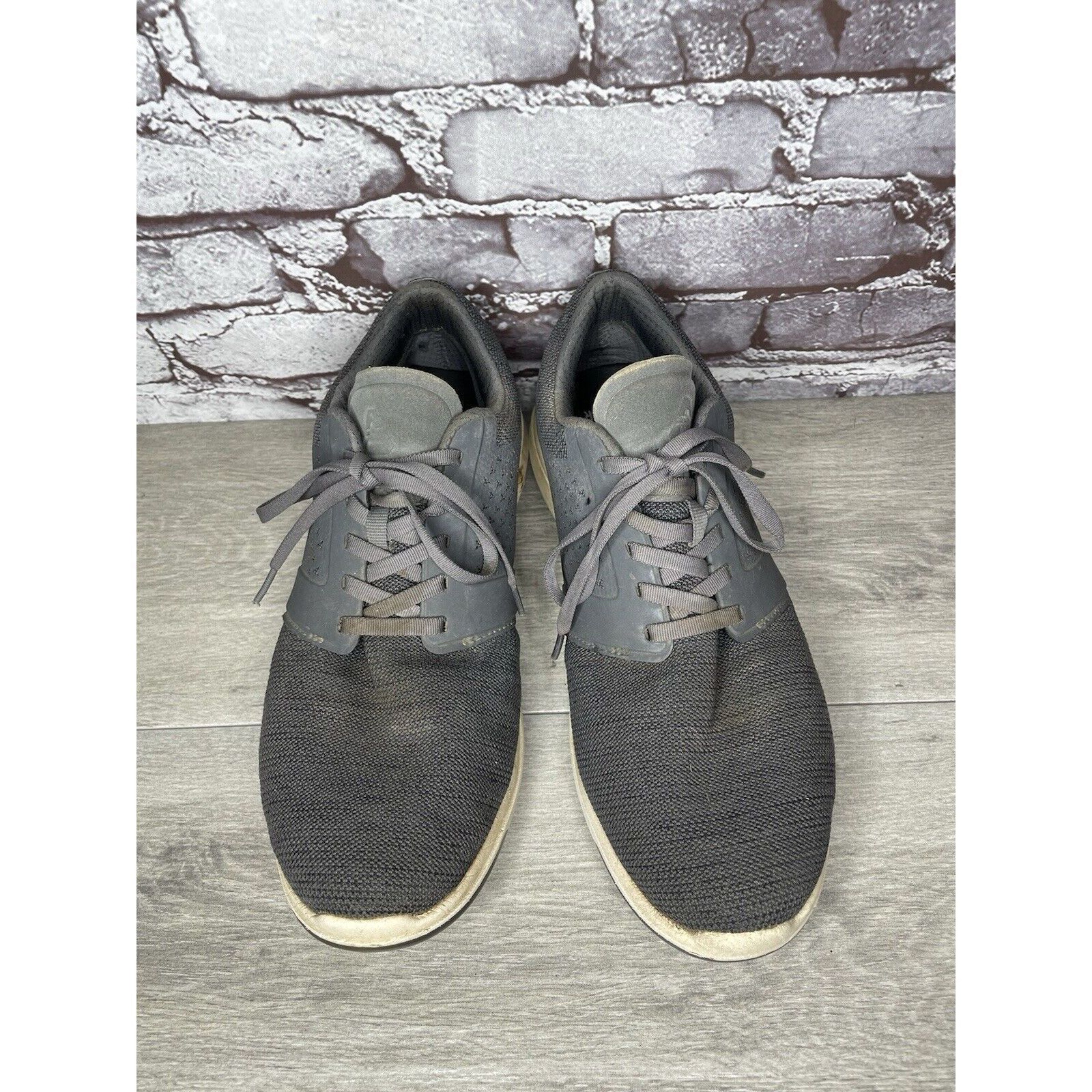 Other Cuater Gray Knit Fabric Lightweight Spikeless Golf Shoes Men Size US 11 / EU 44 - 2 Thumbnail