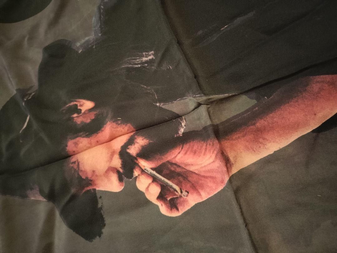 Yohji Yamamoto Yohji Yamamoto silk scarf Size ONE SIZE - 4 Thumbnail