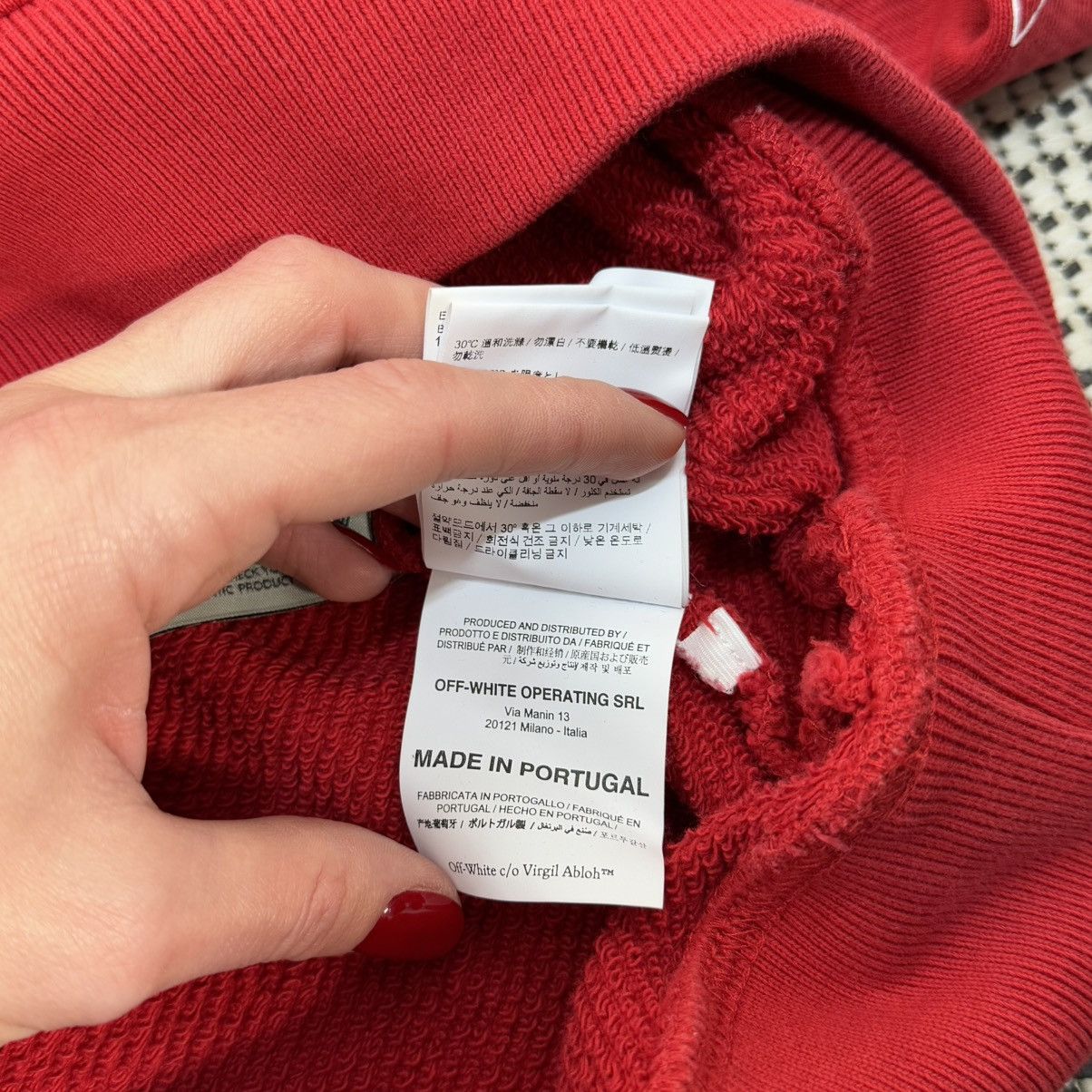 Off-White OFF-White hoodie logo Size US L / EU 52-54 / 3 - 13 Thumbnail