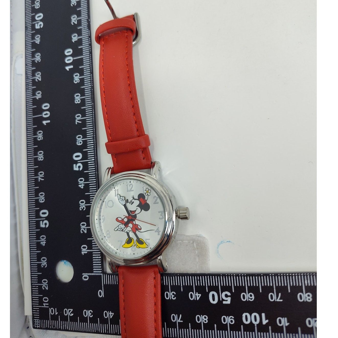 Disney Disney Minnie Mouse Red Polka Dot Watch Classic Silver-toned Size ONE SIZE - 10 Thumbnail